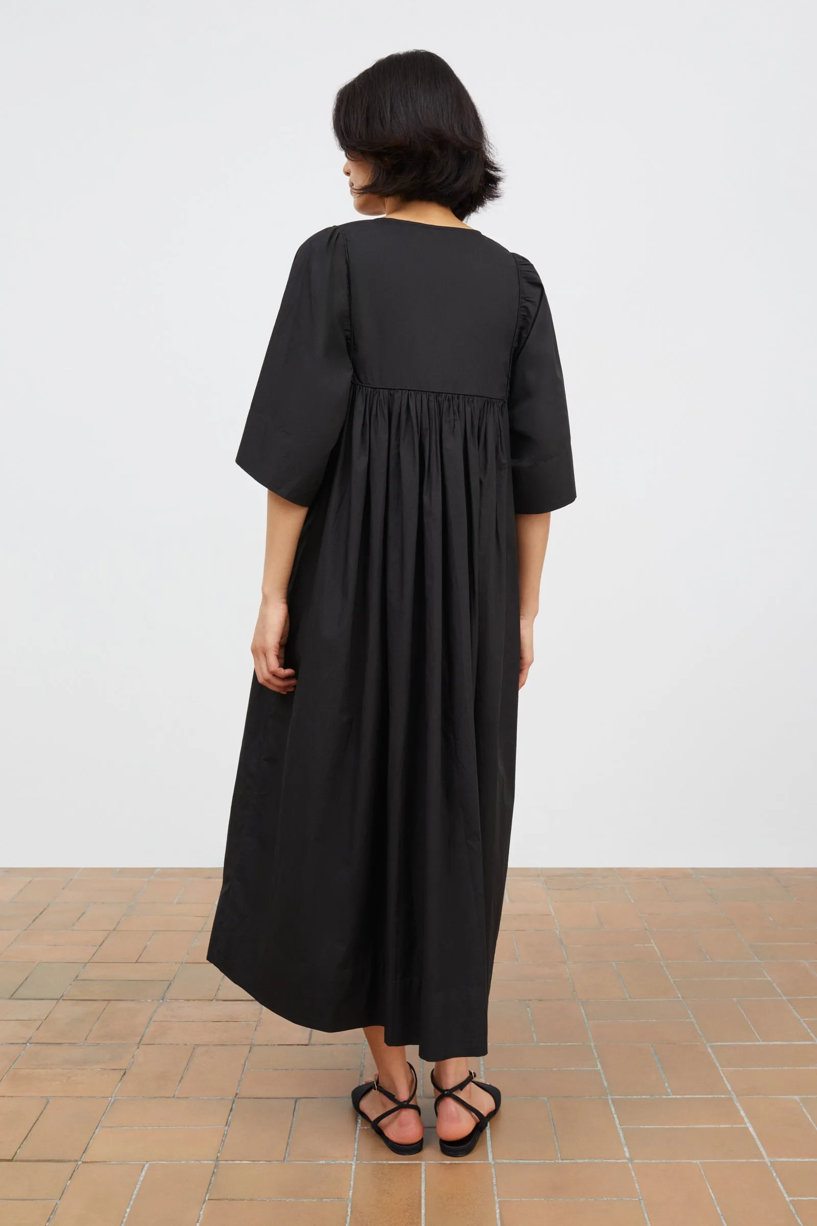 Nadja summer dress - Black sold by Skall Studio product image thumbnail 4