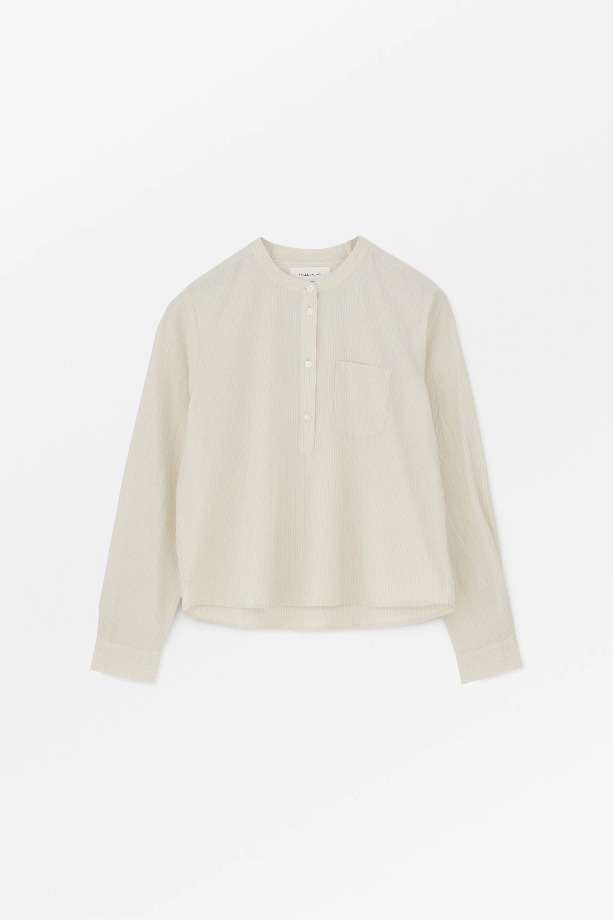 Agnes shirt - Light blue/White stripe sold by Skall Studio