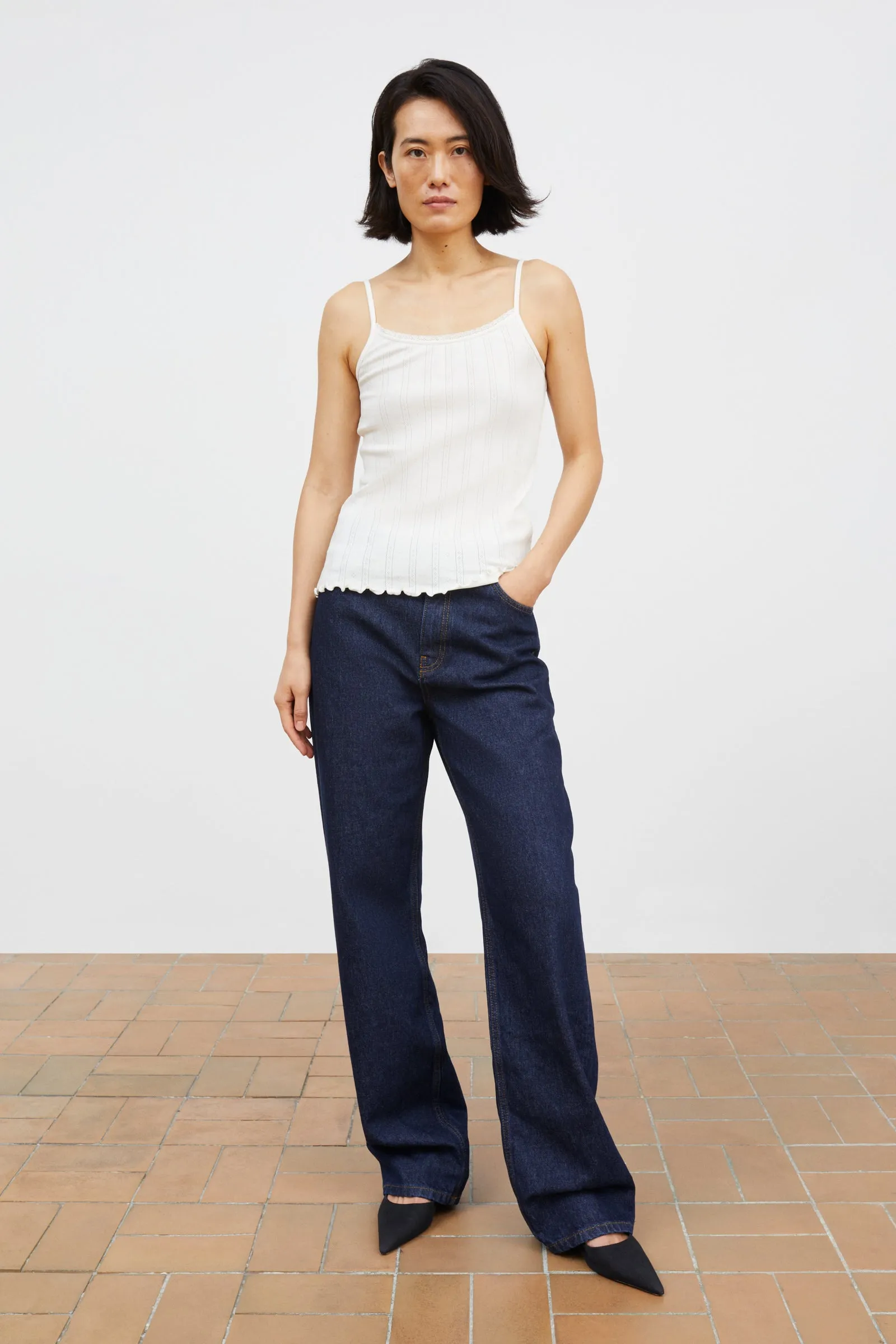 June cami top - Ecru sold by Skall Studio product image thumbnail 3