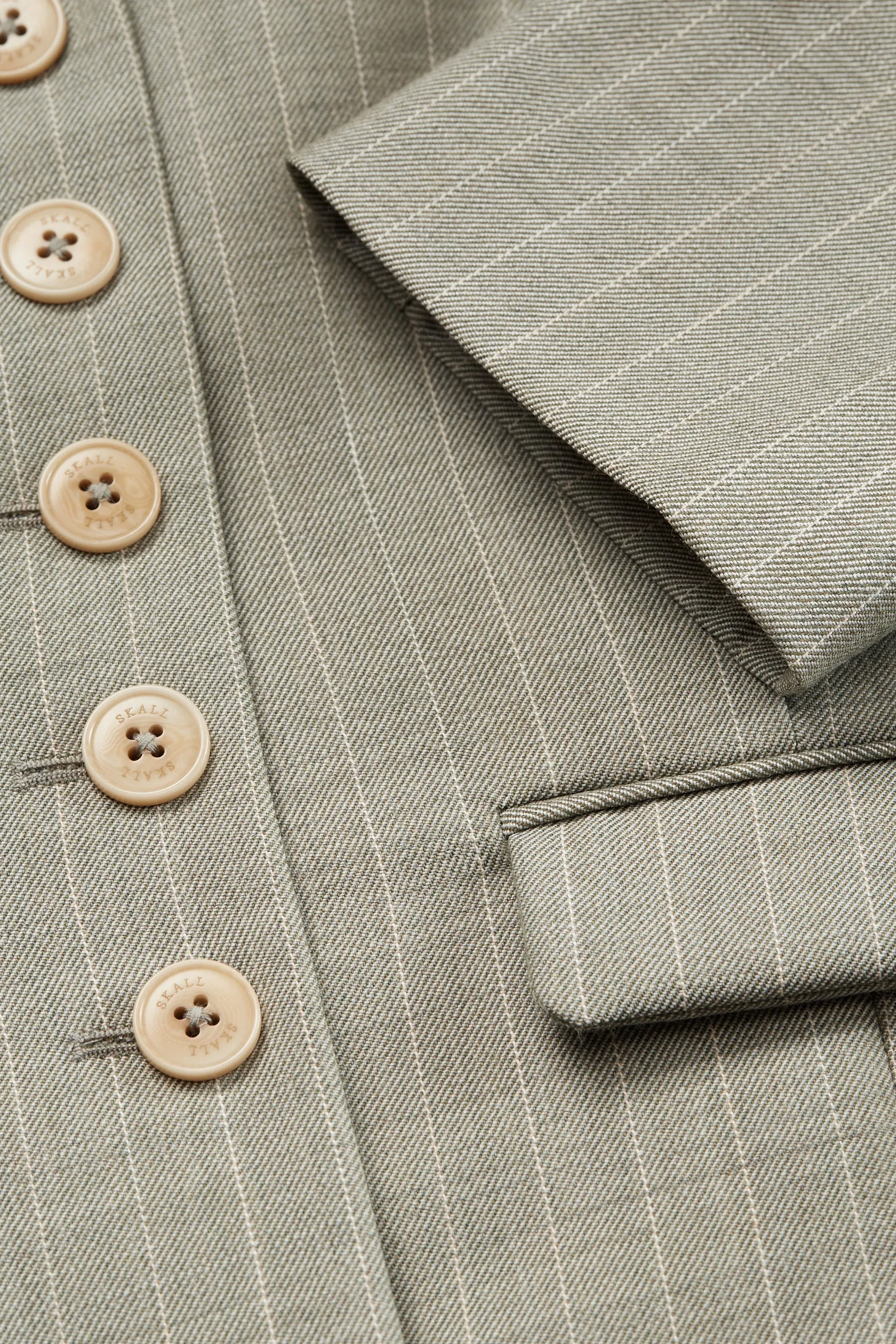 Blond jacket - Light grey/Ecru sold by Skall Studio product image thumbnail 5