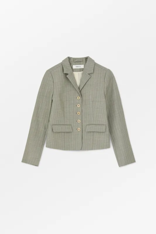 Blond jacket - Light grey/Ecru made by Skall Studio