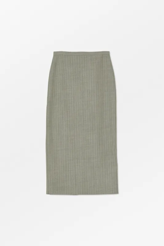 Marthe skirt - Light grey/Ecru made by Skall Studio
