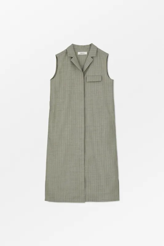 Blond dress - Light grey/Ecru made by Skall Studio