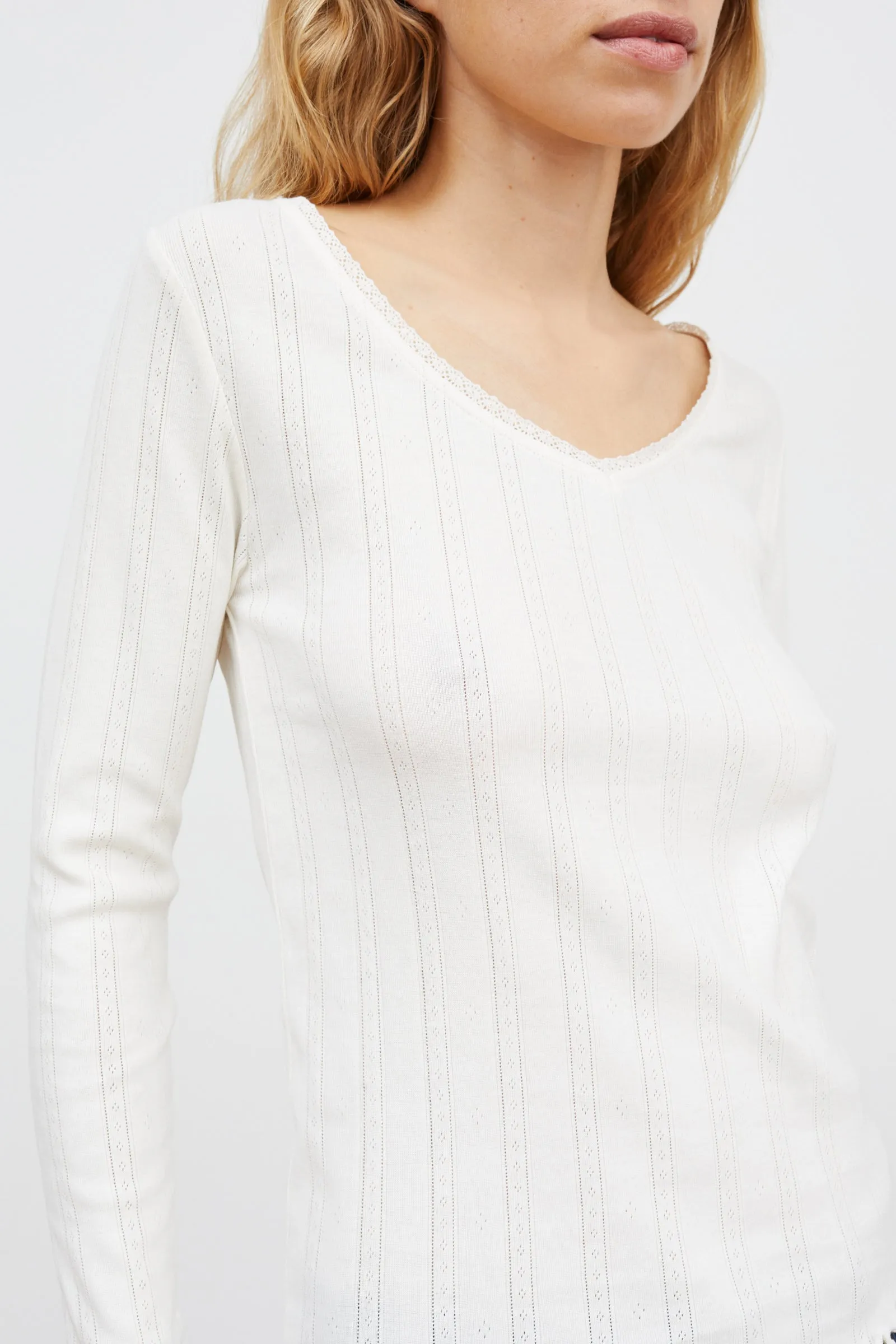 June V blouse - Ecru sold by Skall Studio product image thumbnail 2