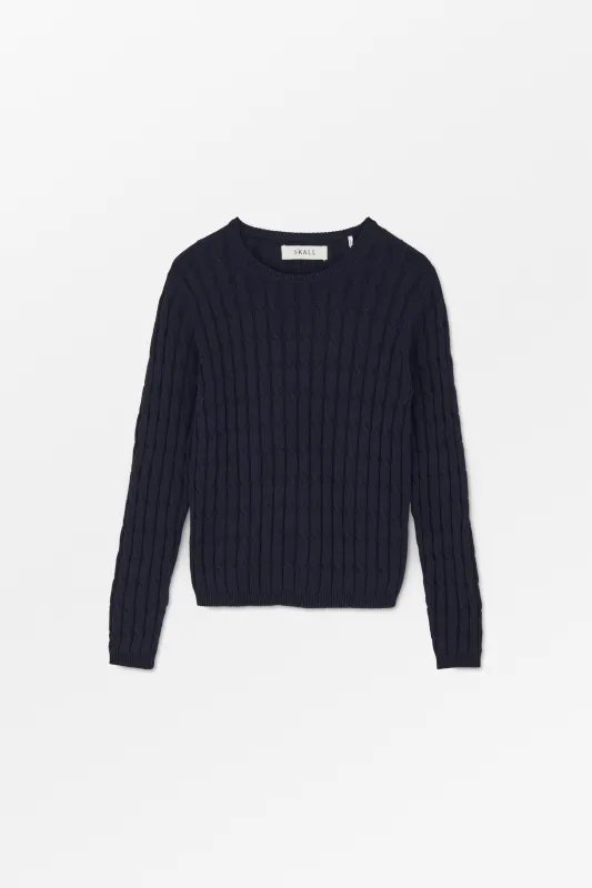 Marcel jumper - Dark navy made by Skall Studio