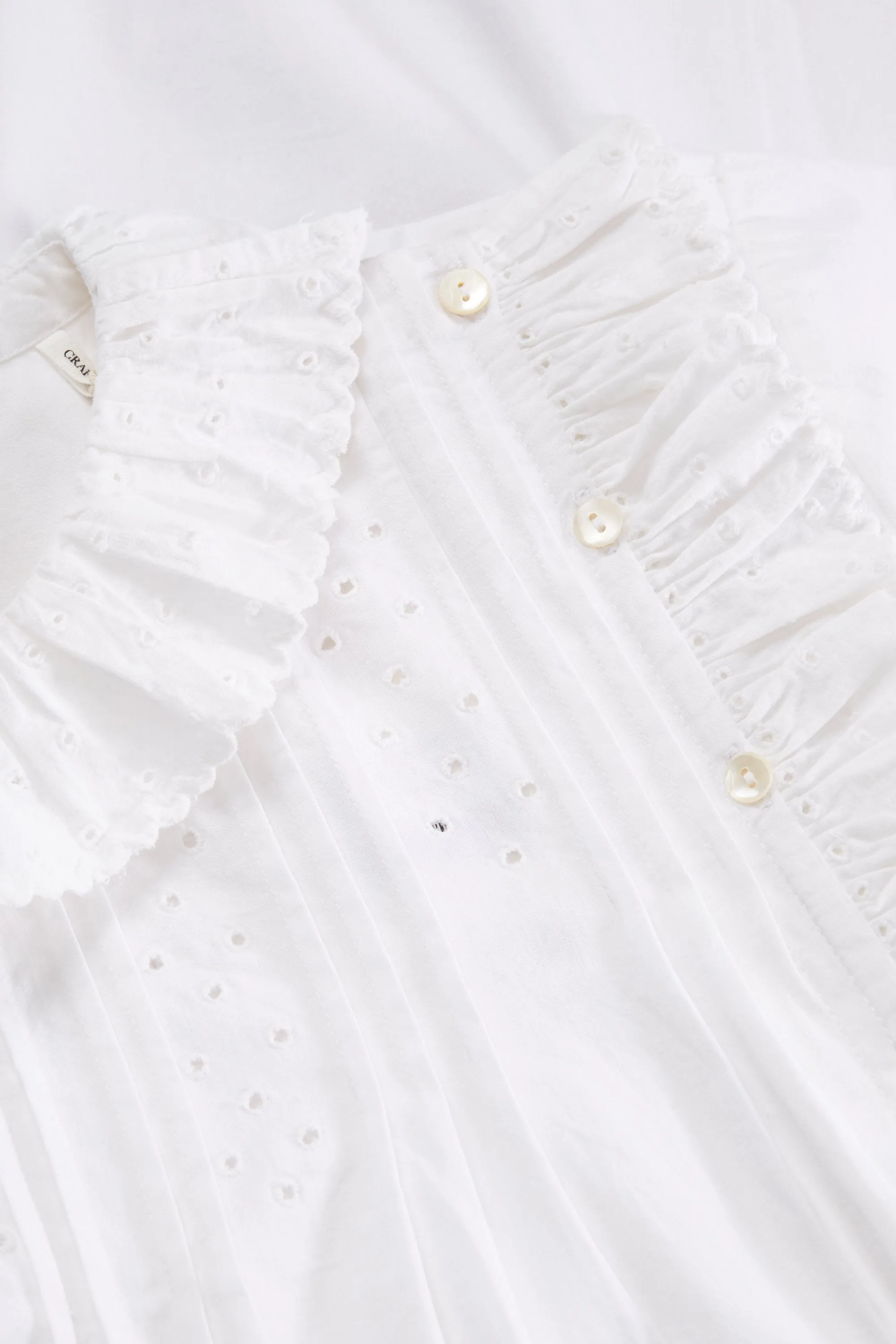 Iris dress - Optic white sold by Skall Studio product image thumbnail 5