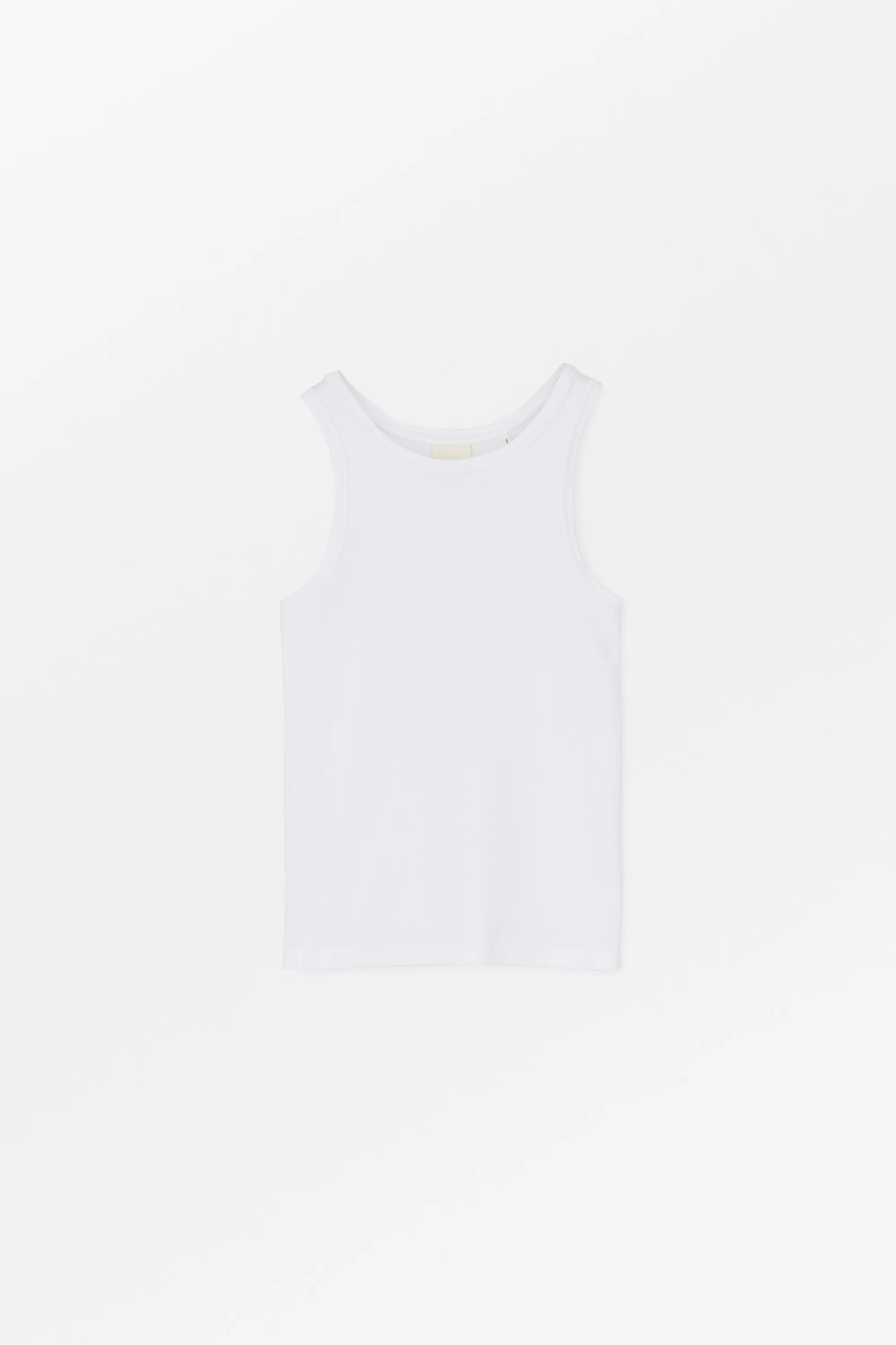 Loui tank top - Optic white sold by Skall Studio