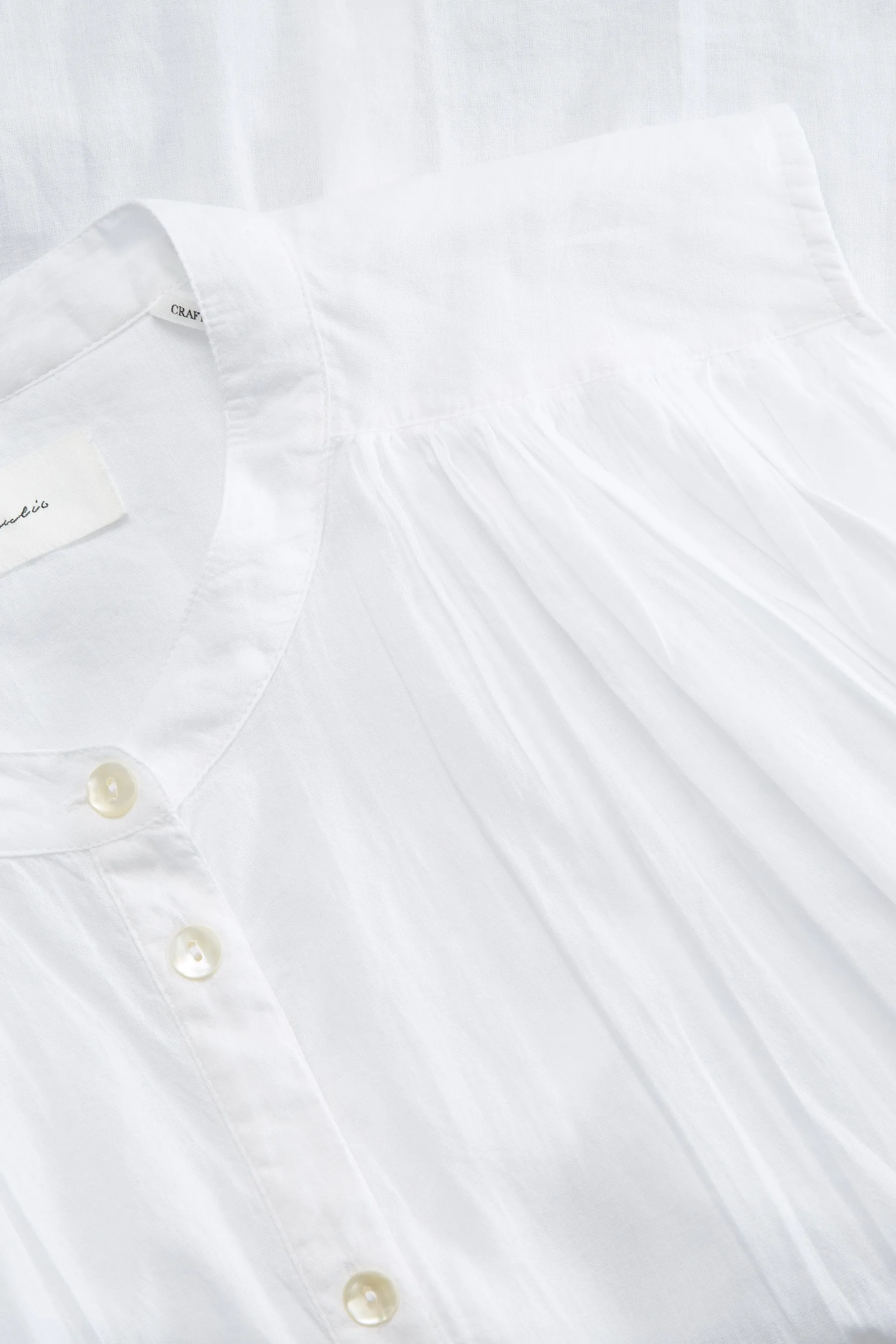 Louise top - Optic white sold by Skall Studio product image thumbnail 5