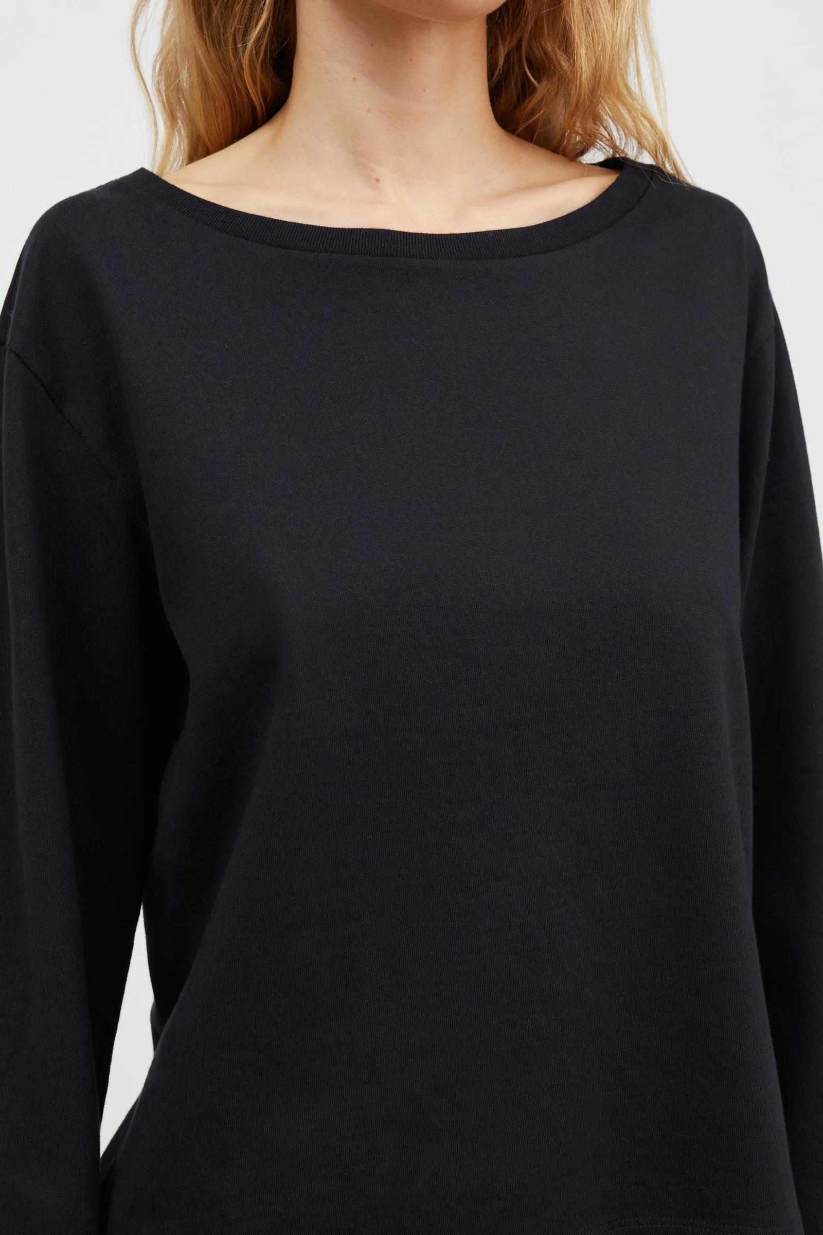 Loui oversized blouse - Black sold by Skall Studio product image thumbnail 3
