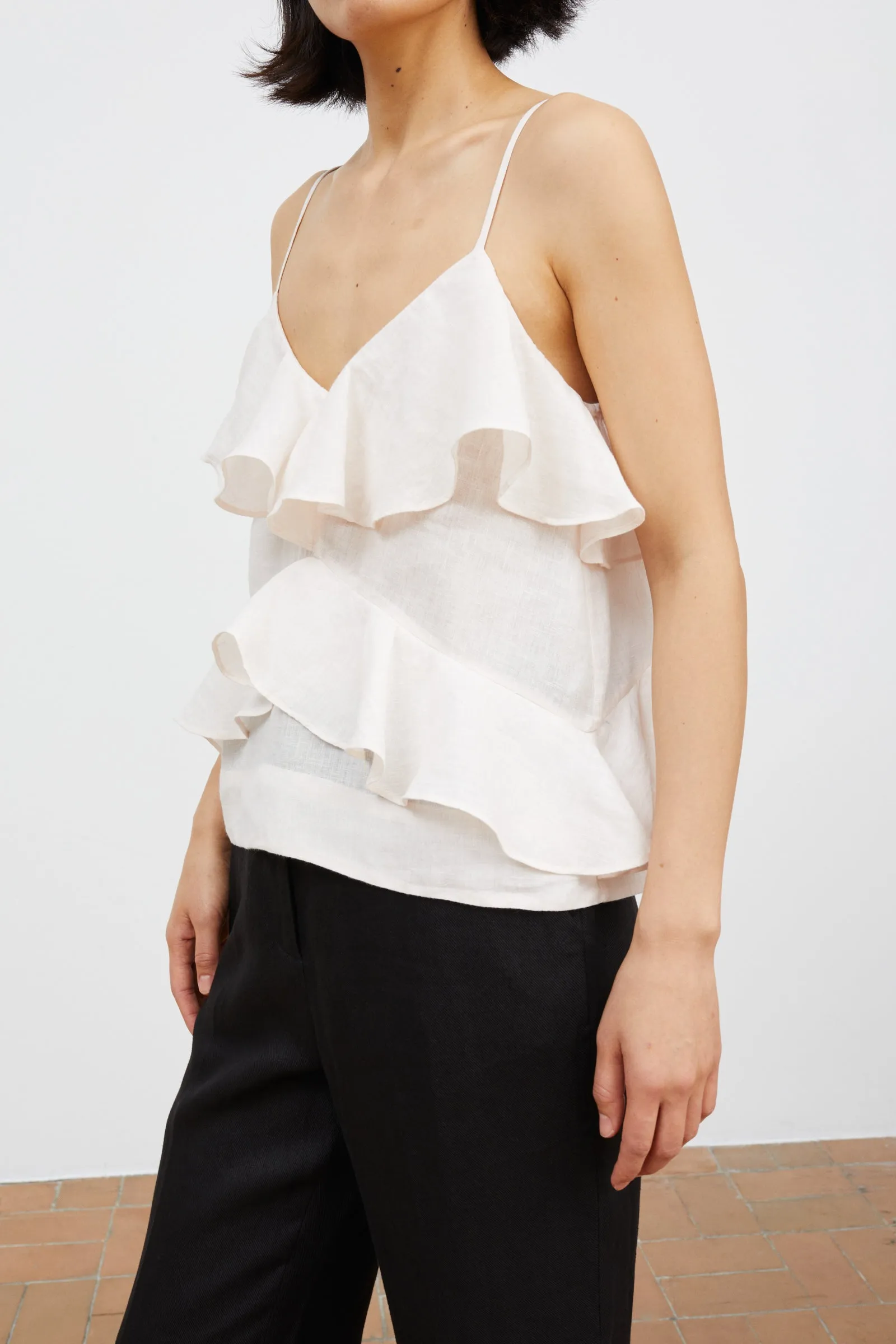 Benedicte top - Pale pink sold by Skall Studio product image thumbnail 2