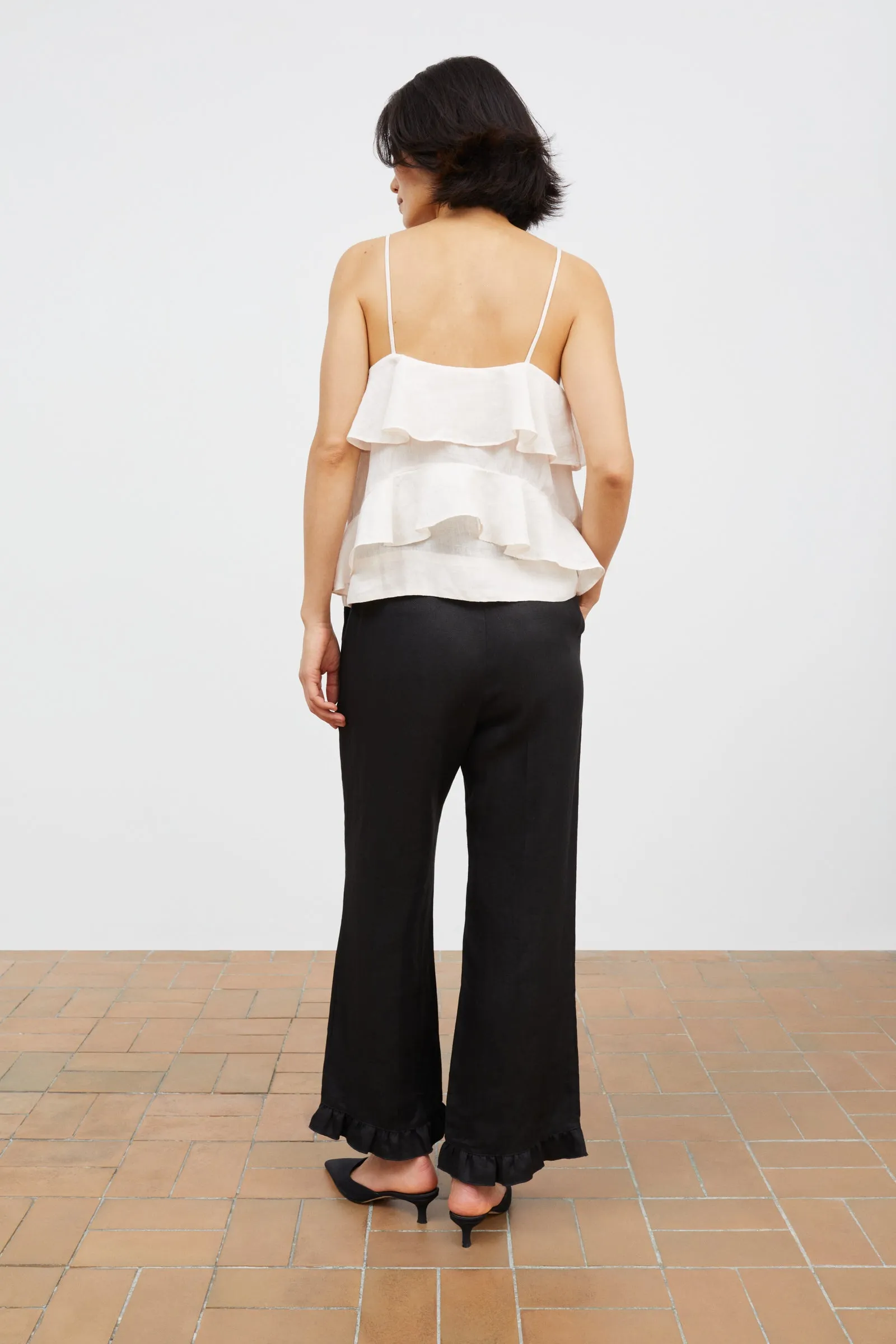Benedicte top - Pale pink sold by Skall Studio product image thumbnail 4