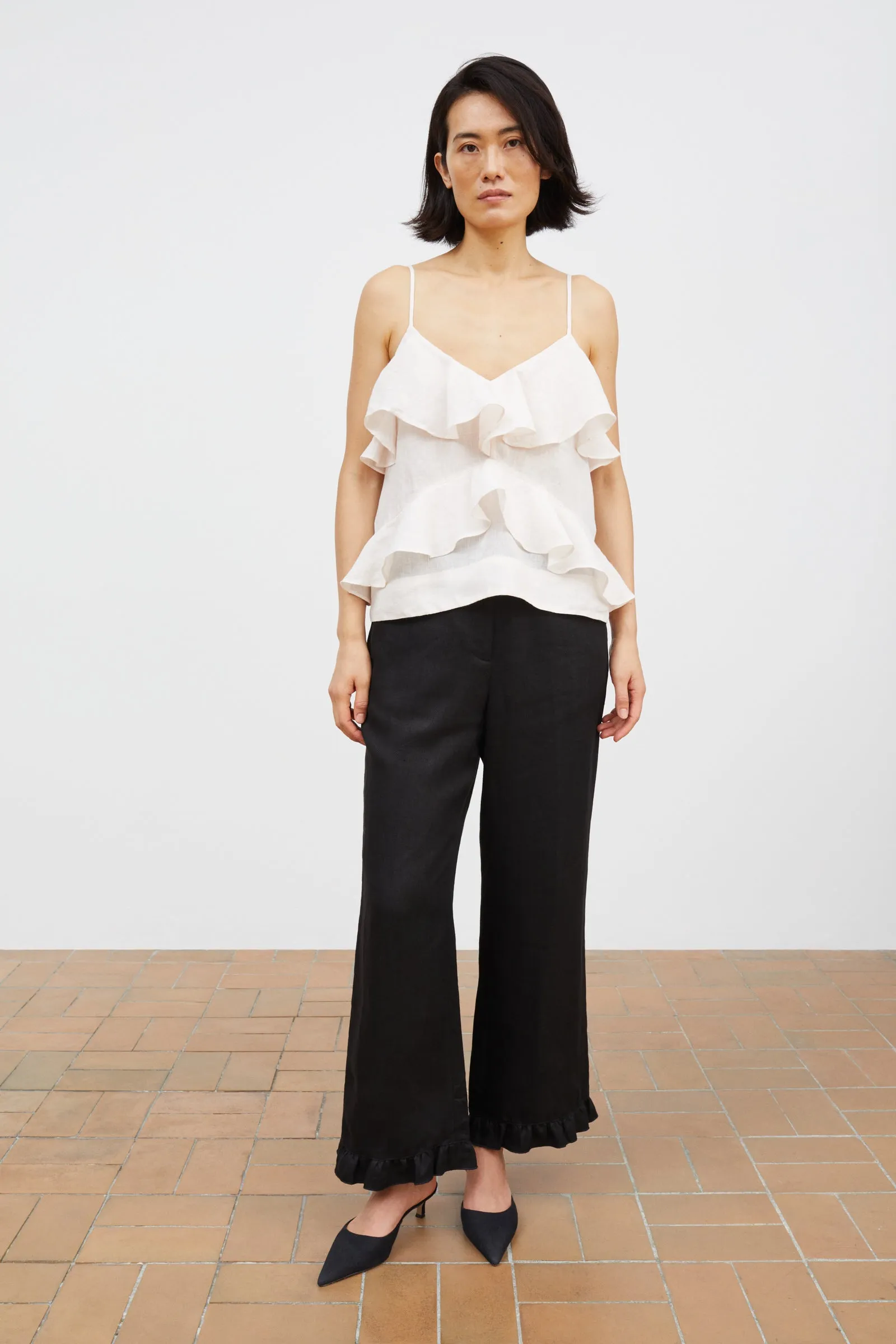 Benedicte top - Pale pink sold by Skall Studio product image thumbnail 3