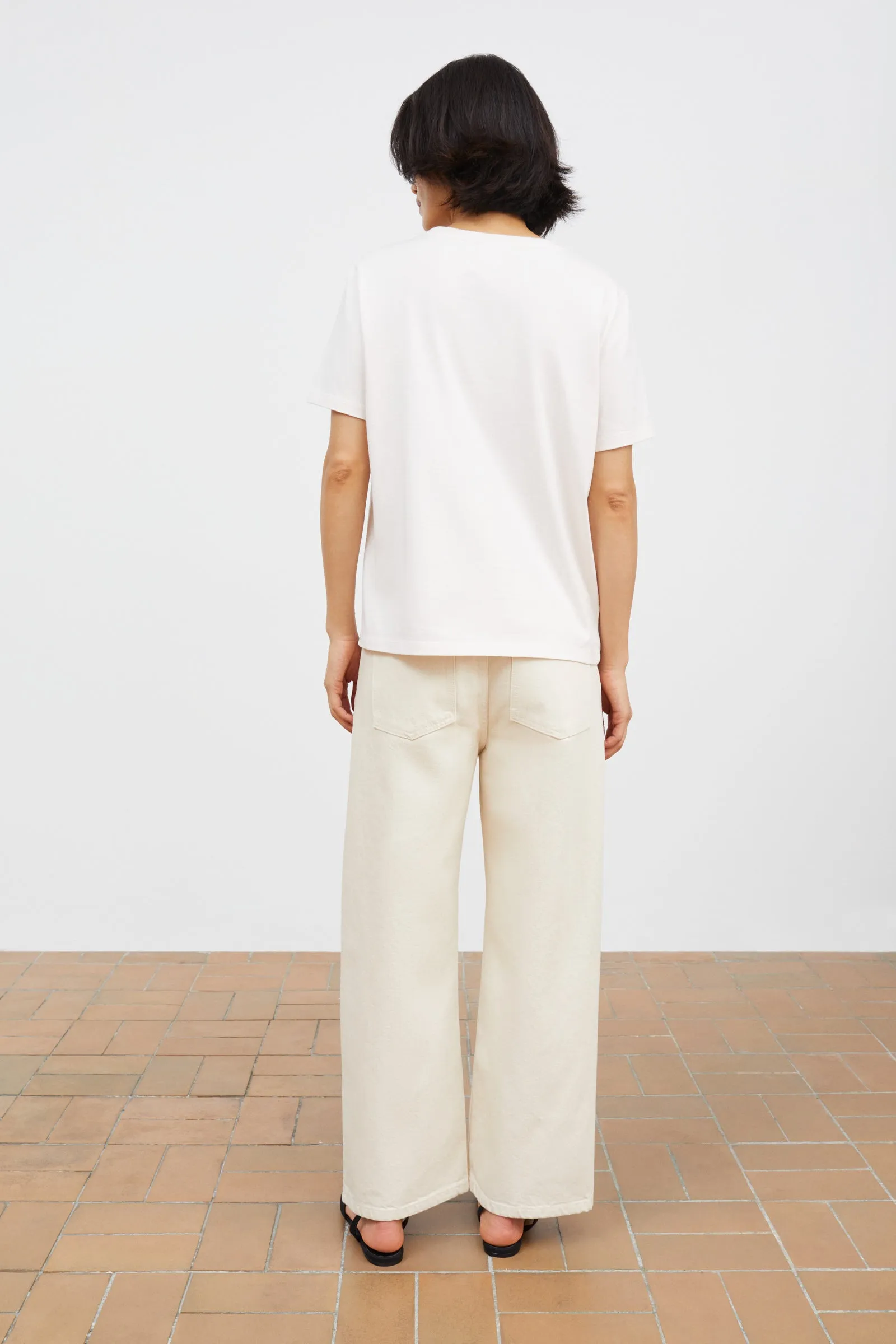 Loui regular tee - Pale pink sold by Skall Studio product image thumbnail 4