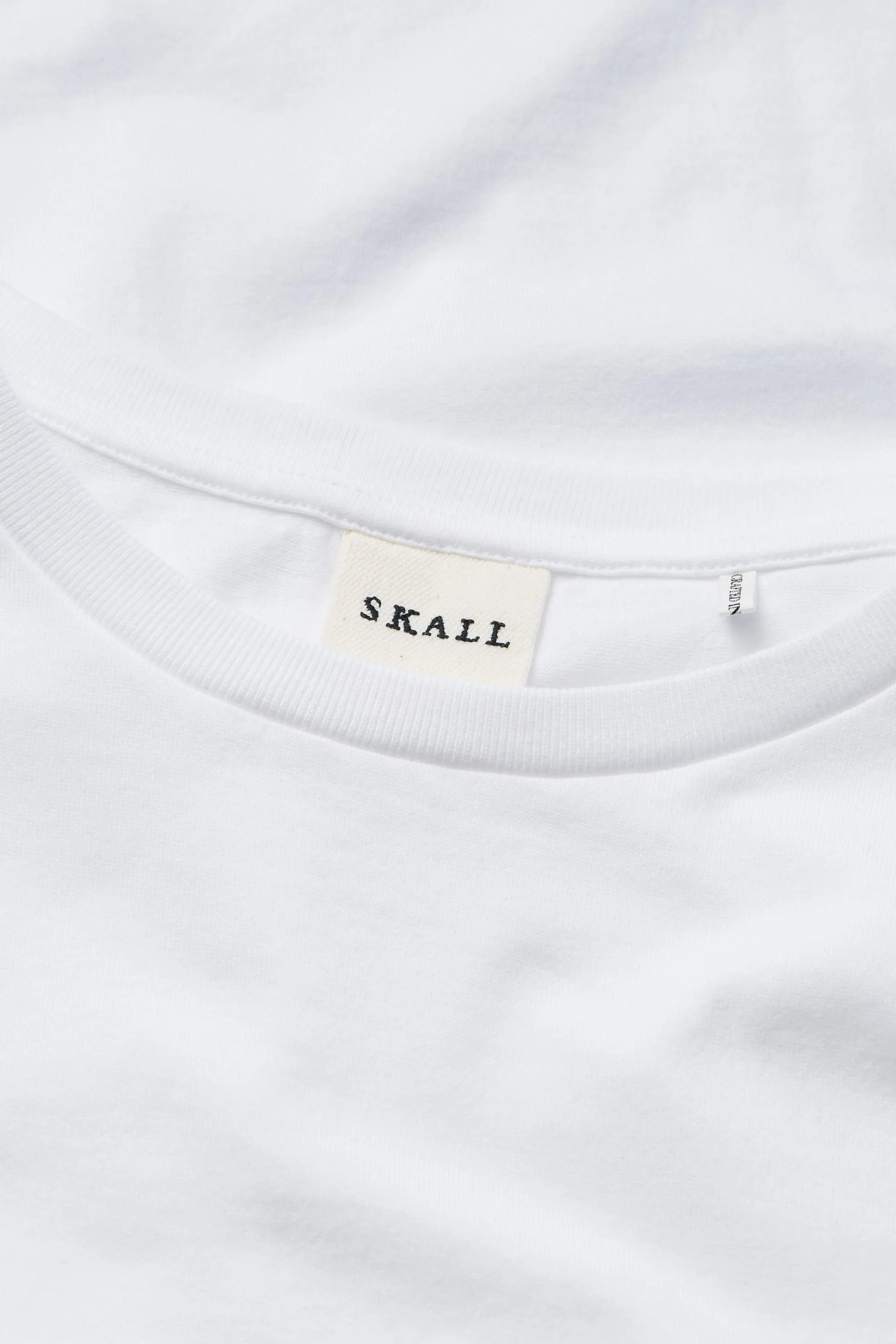 Loui regular tee - Optic white sold by Skall Studio product image thumbnail 5