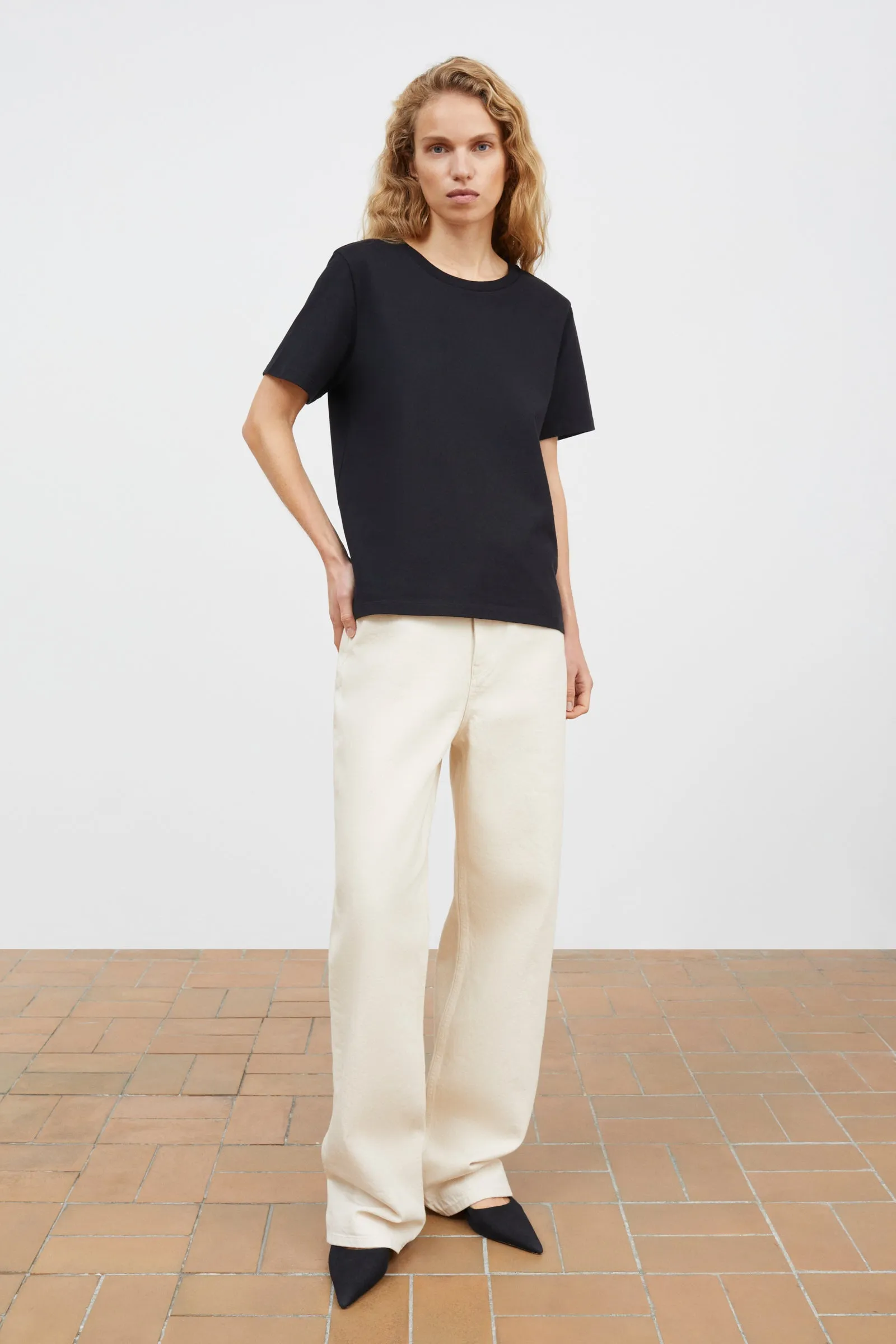 Loui regular tee - Black sold by Skall Studio product image thumbnail 3