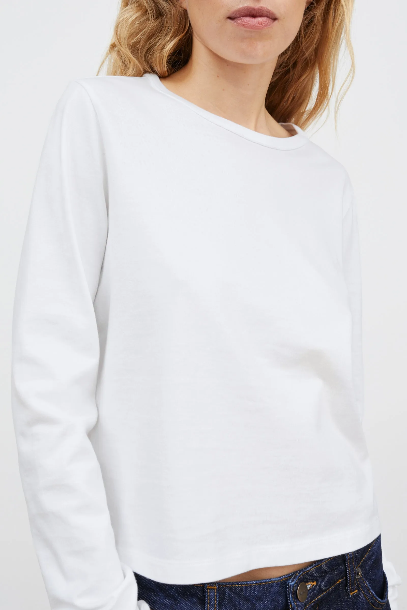 Loui blouse - Optic white sold by Skall Studio product image thumbnail 2