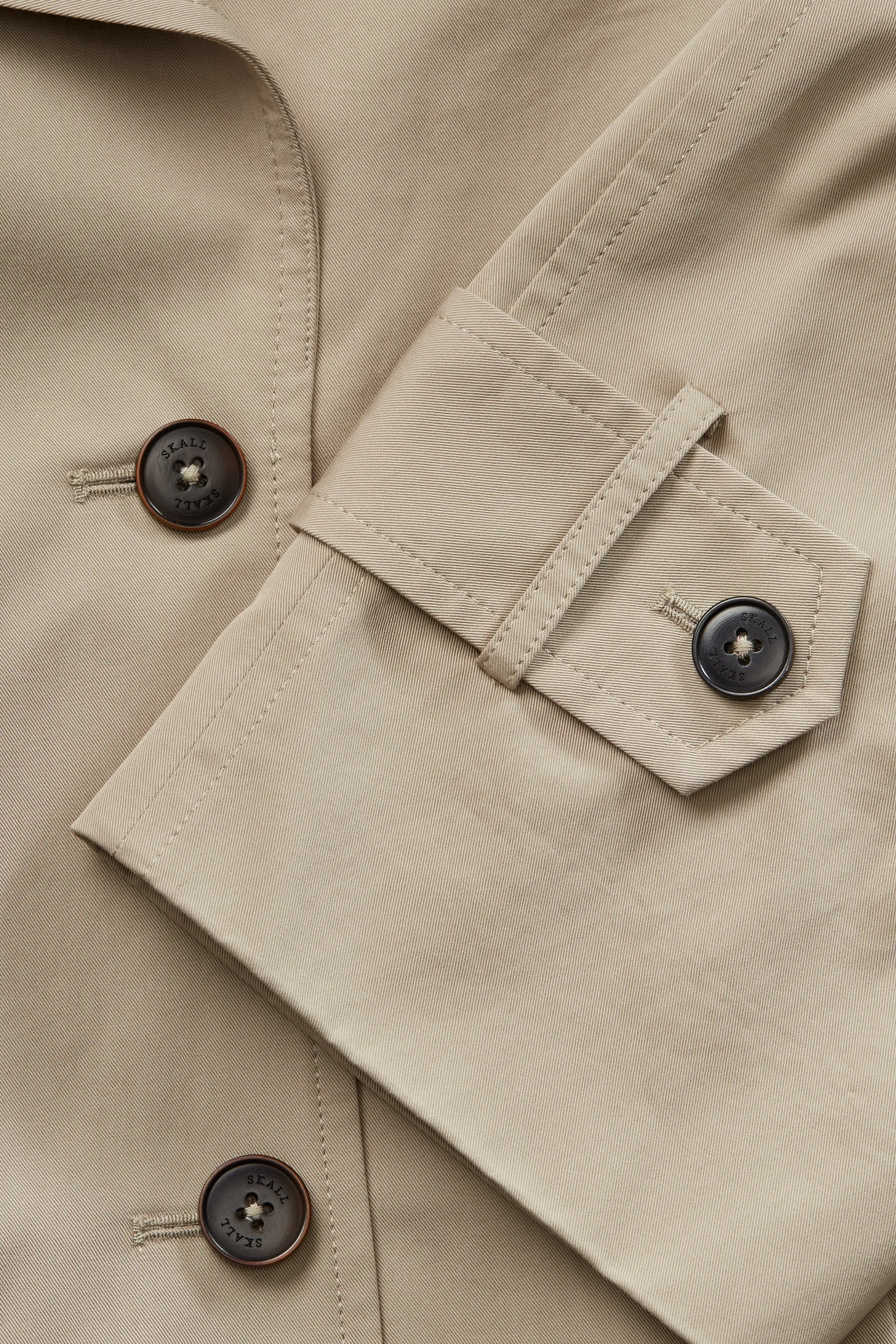 Mahsa trenchcoat - Stone moss sold by Skall Studio product image thumbnail 5