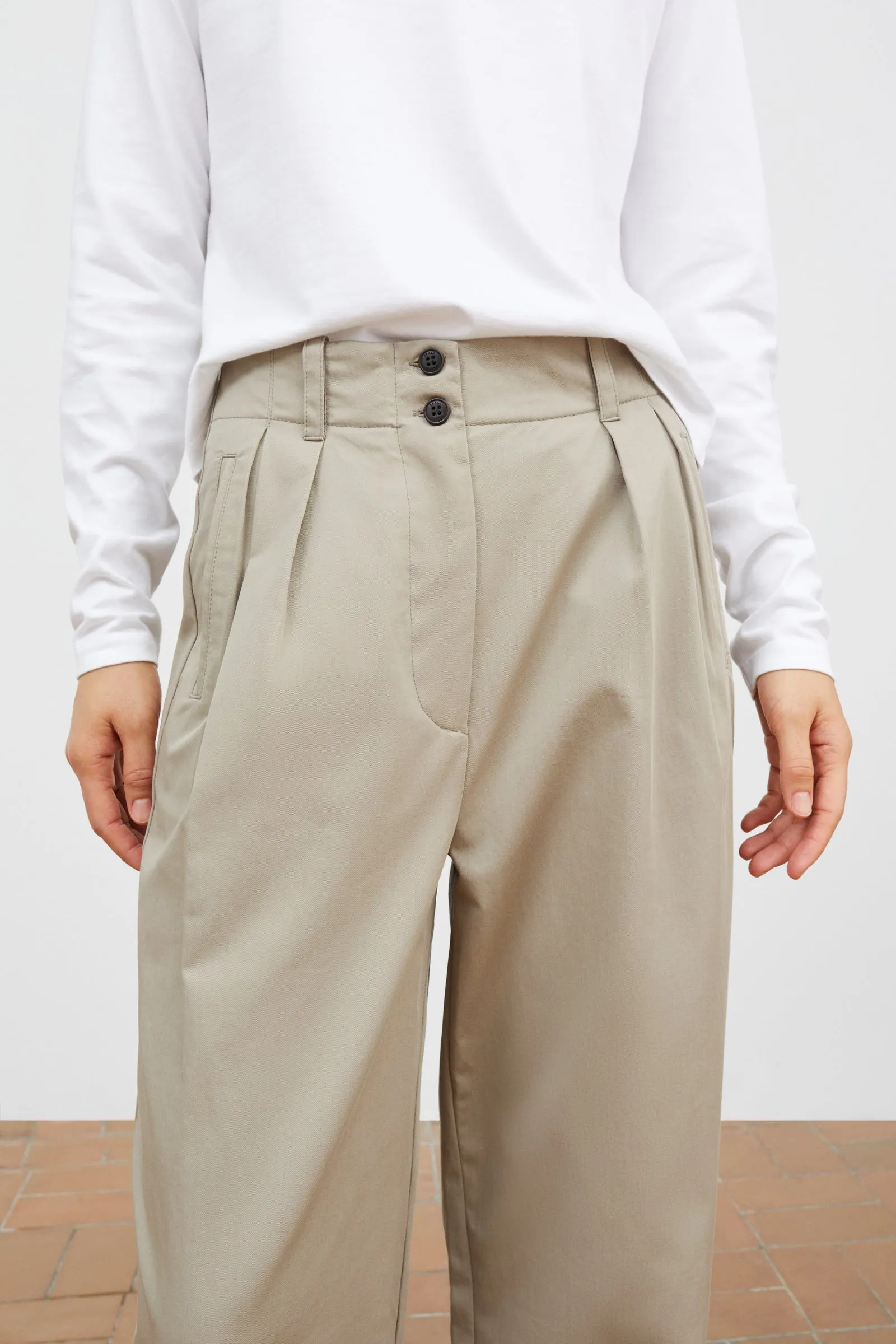 Painter trousers - Stone moss sold by Skall Studio product image thumbnail 3