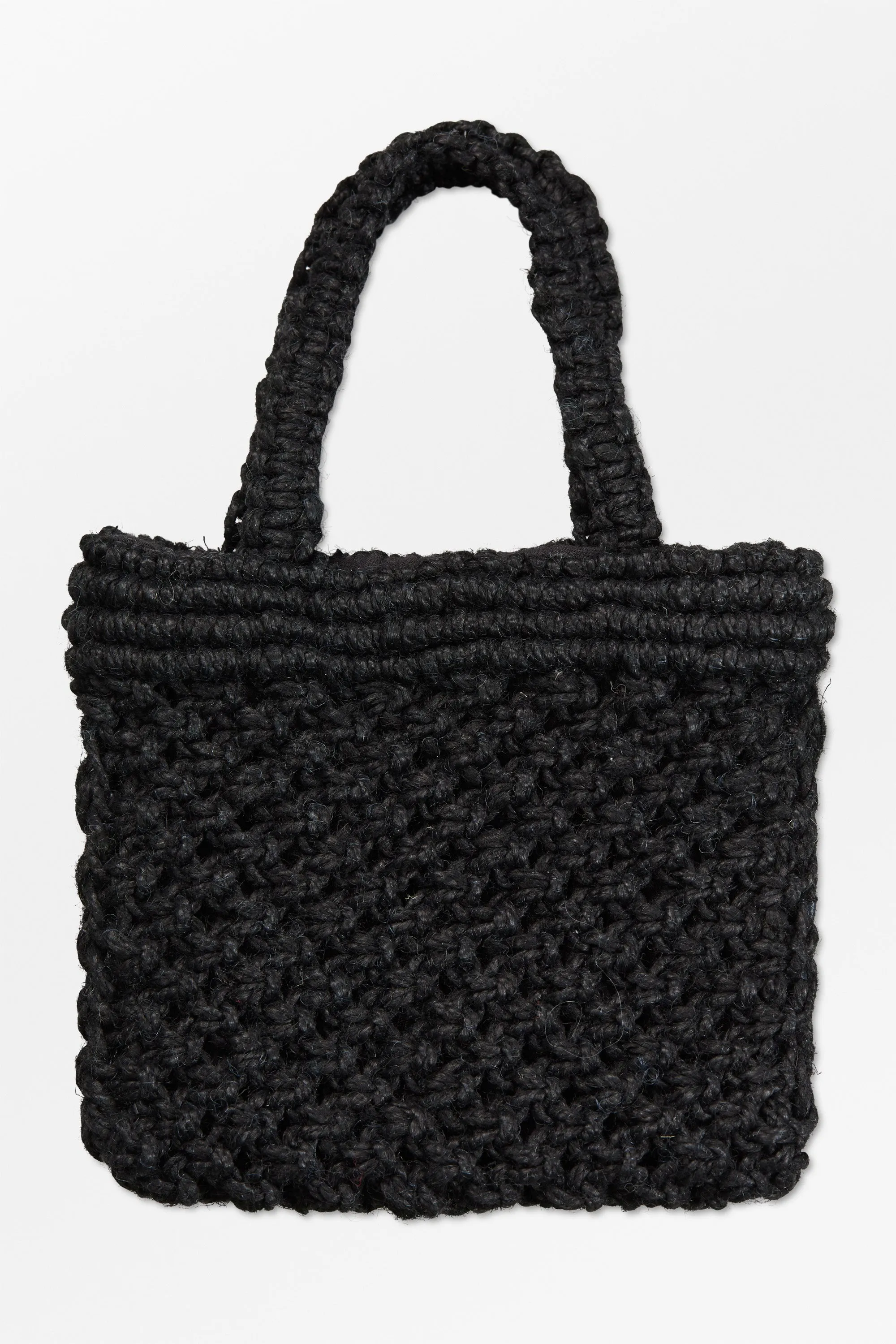 Nola micro straw bag - Black sold by Skall Studio product image thumbnail 4