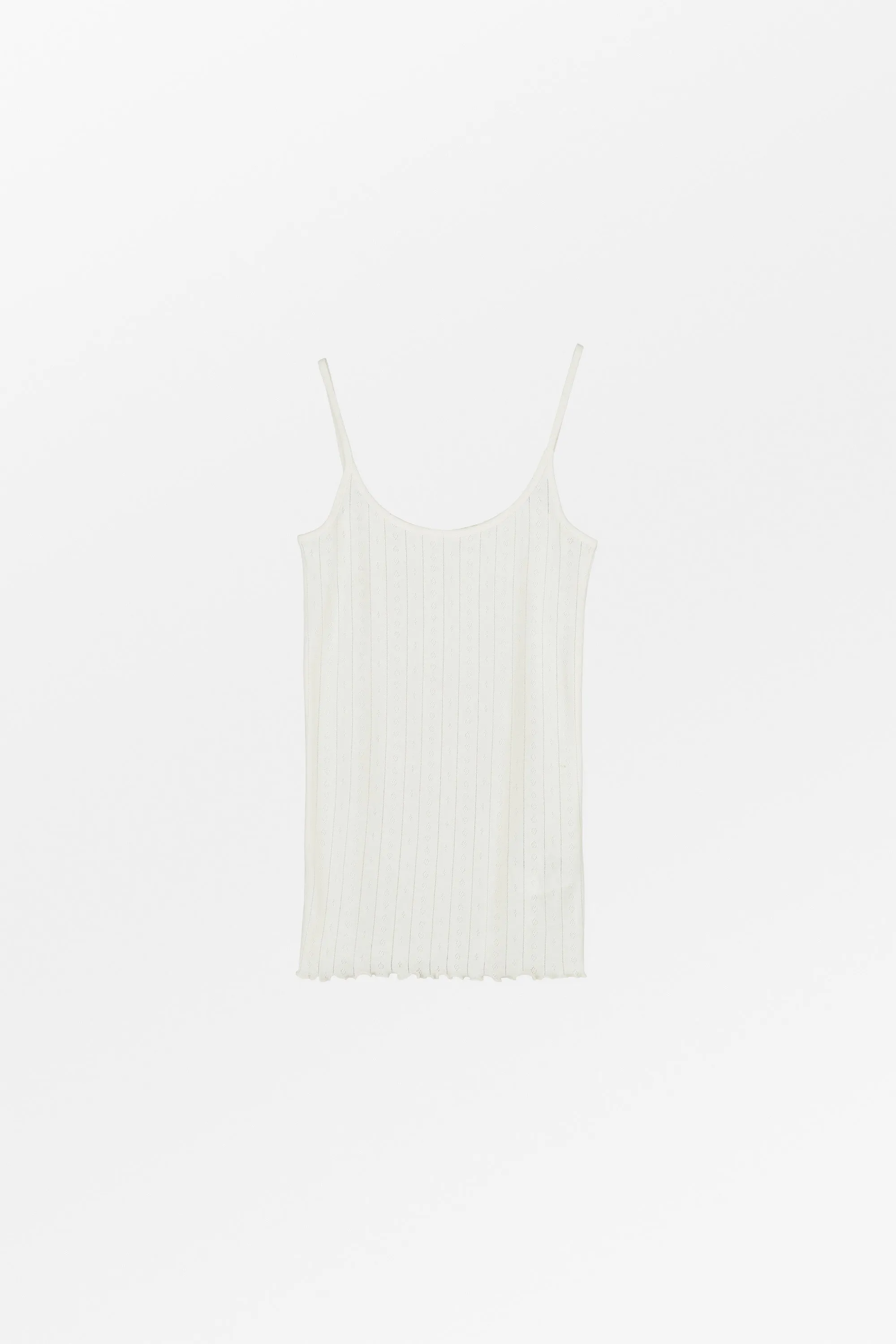 Edie cami top - Off white sold by Skall Studio