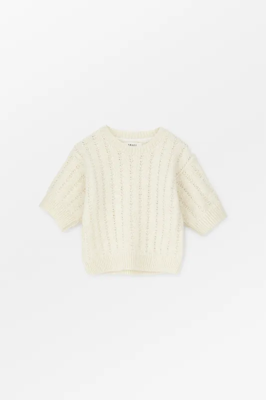 Laurine tee - Off white made by Skall Studio