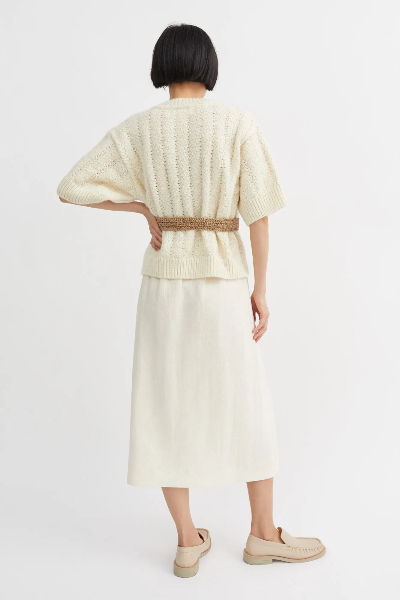 Laurine tee - Off white sold by Skall Studio product image thumbnail 4