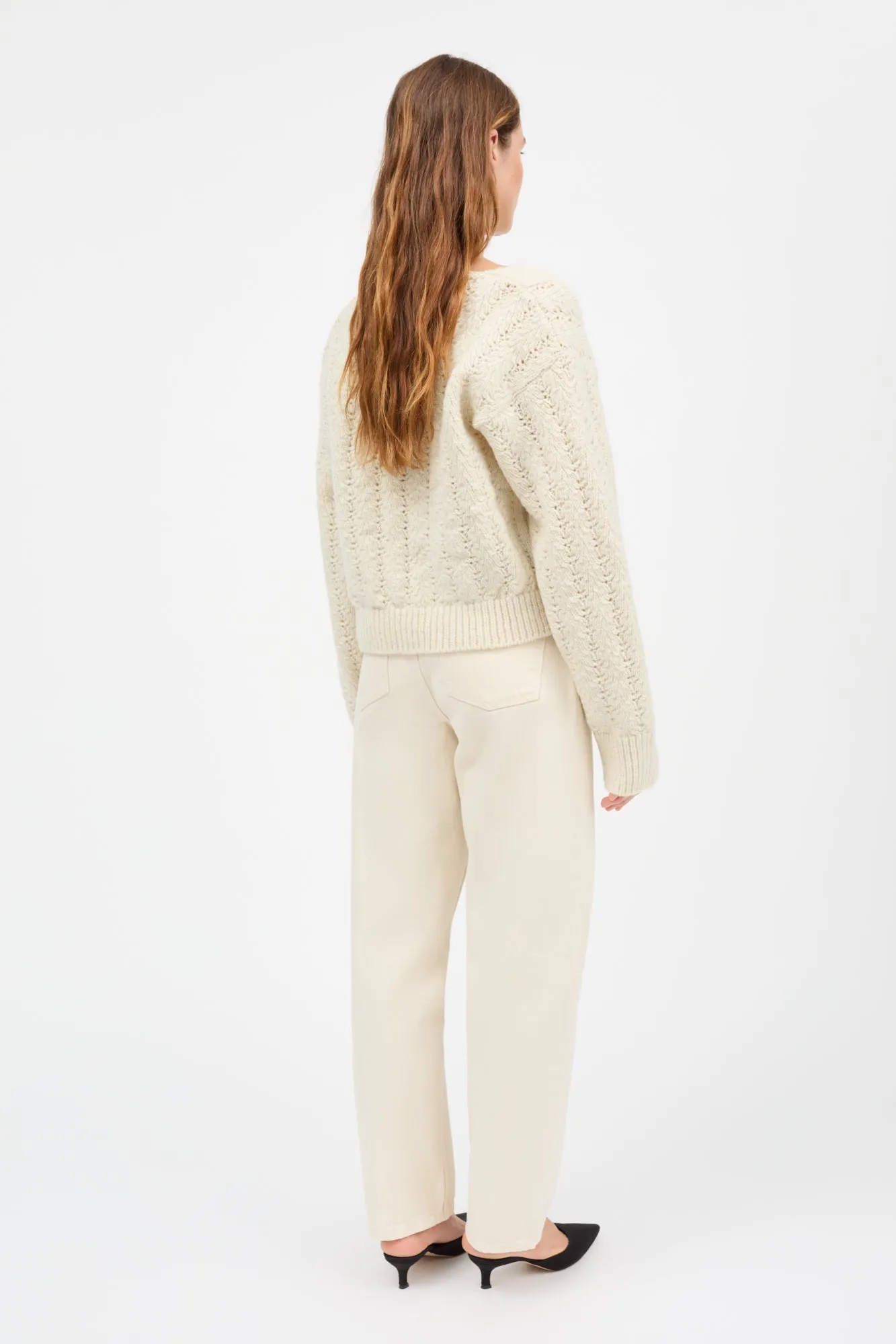 Laurine cardigan - Off white sold by Skall Studio product image thumbnail 4