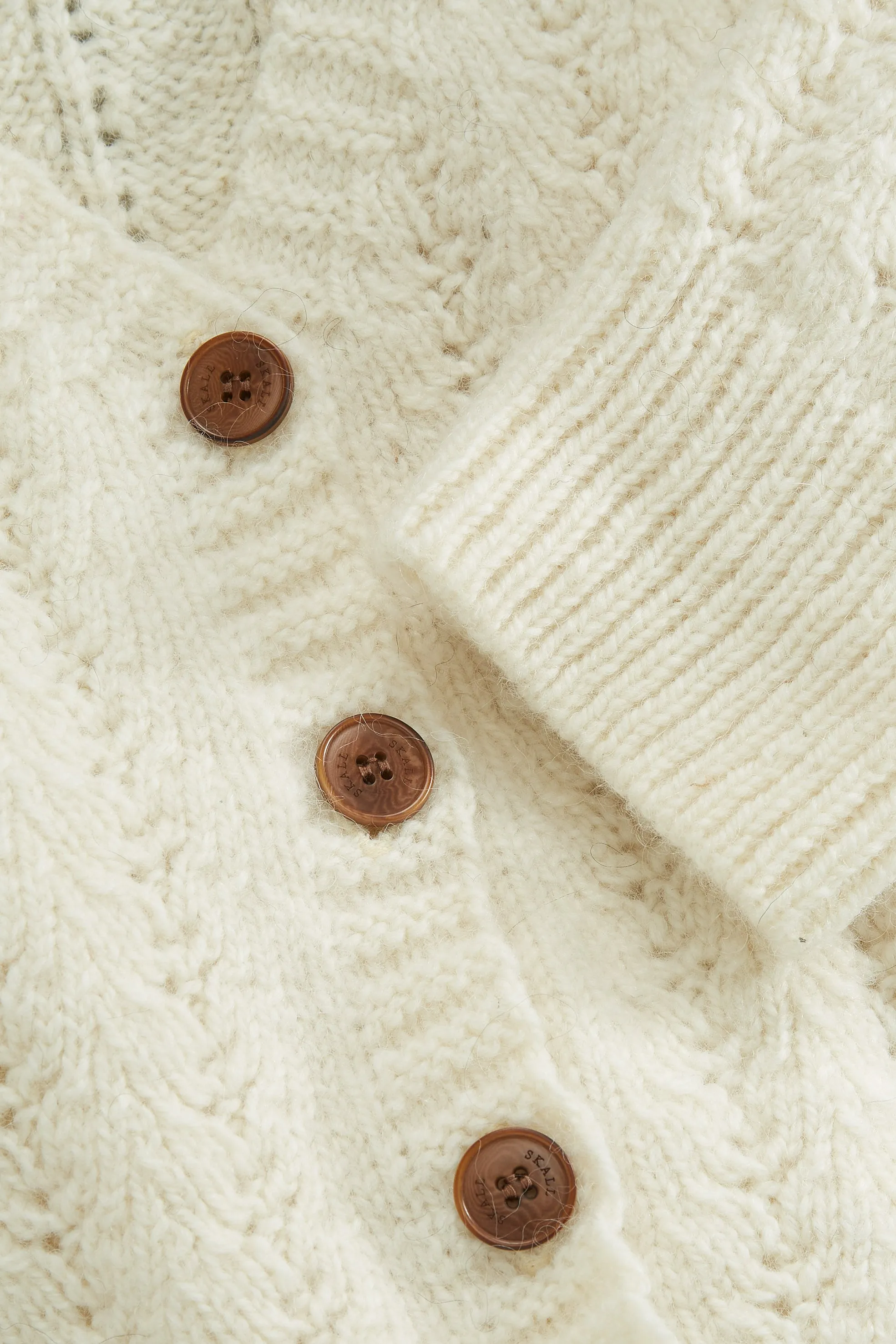Laurine cardigan - Off white sold by Skall Studio product image thumbnail 5