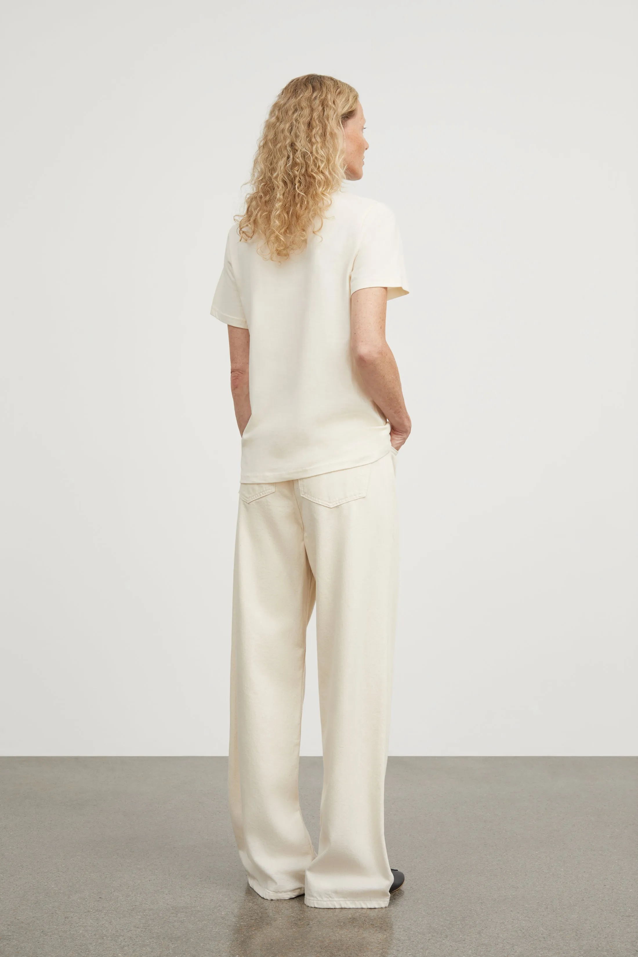 Andy tee - Light Cream sold by Skall Studio product image thumbnail 4