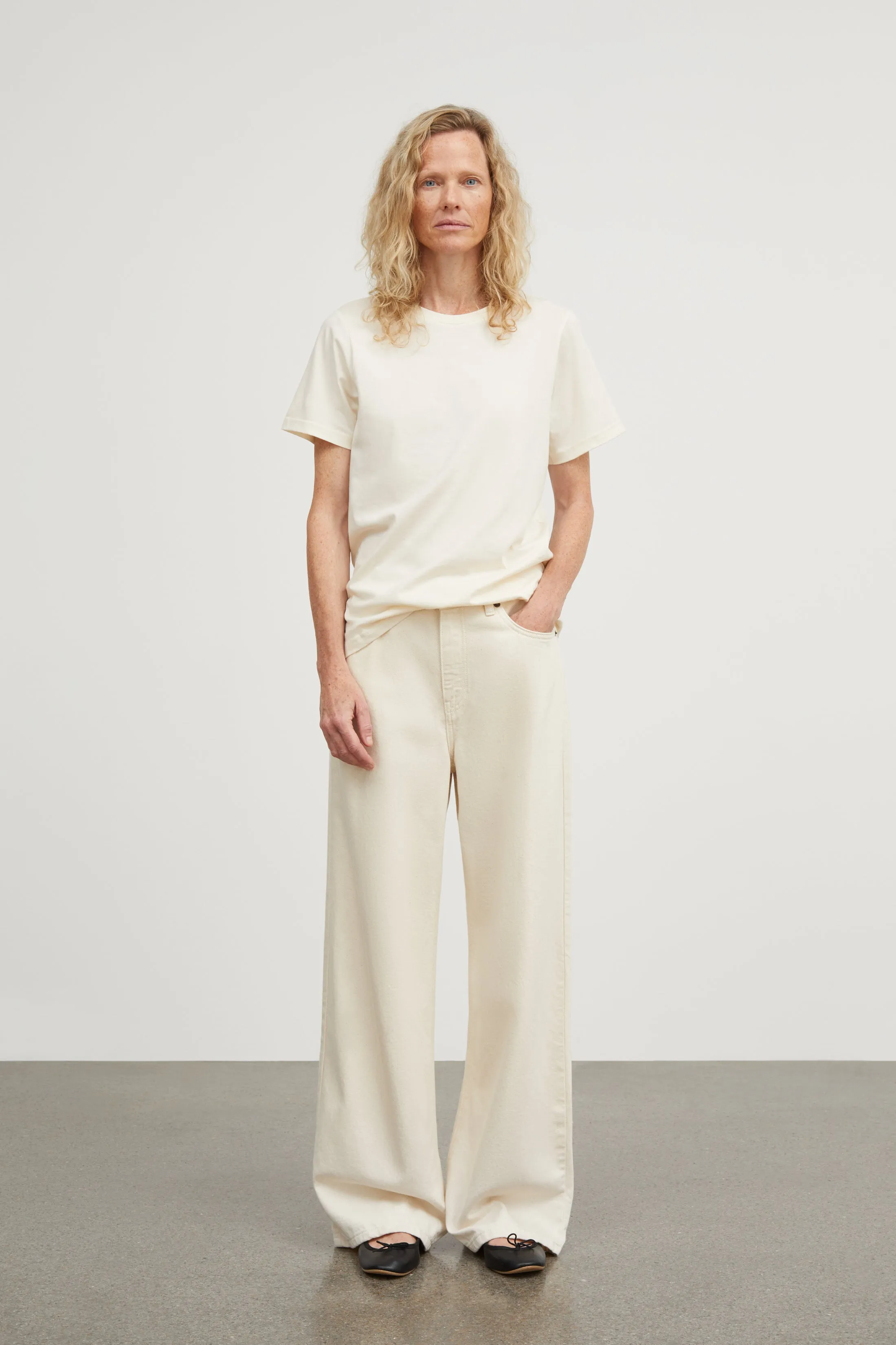 Andy tee - Light Cream sold by Skall Studio product image thumbnail 3