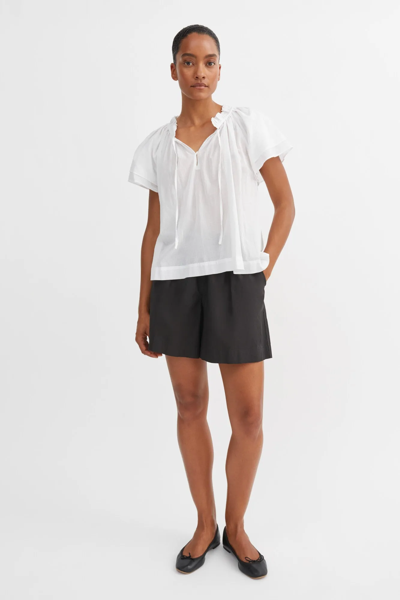 Edgar shorts - Black sold by Skall Studio product image thumbnail 3