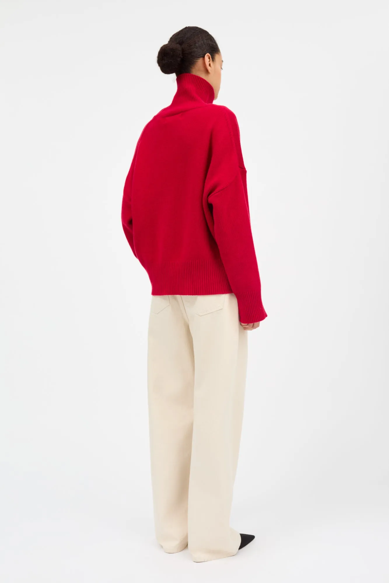 Silene t-neck - Aurora red sold by Skall Studio product image thumbnail 4