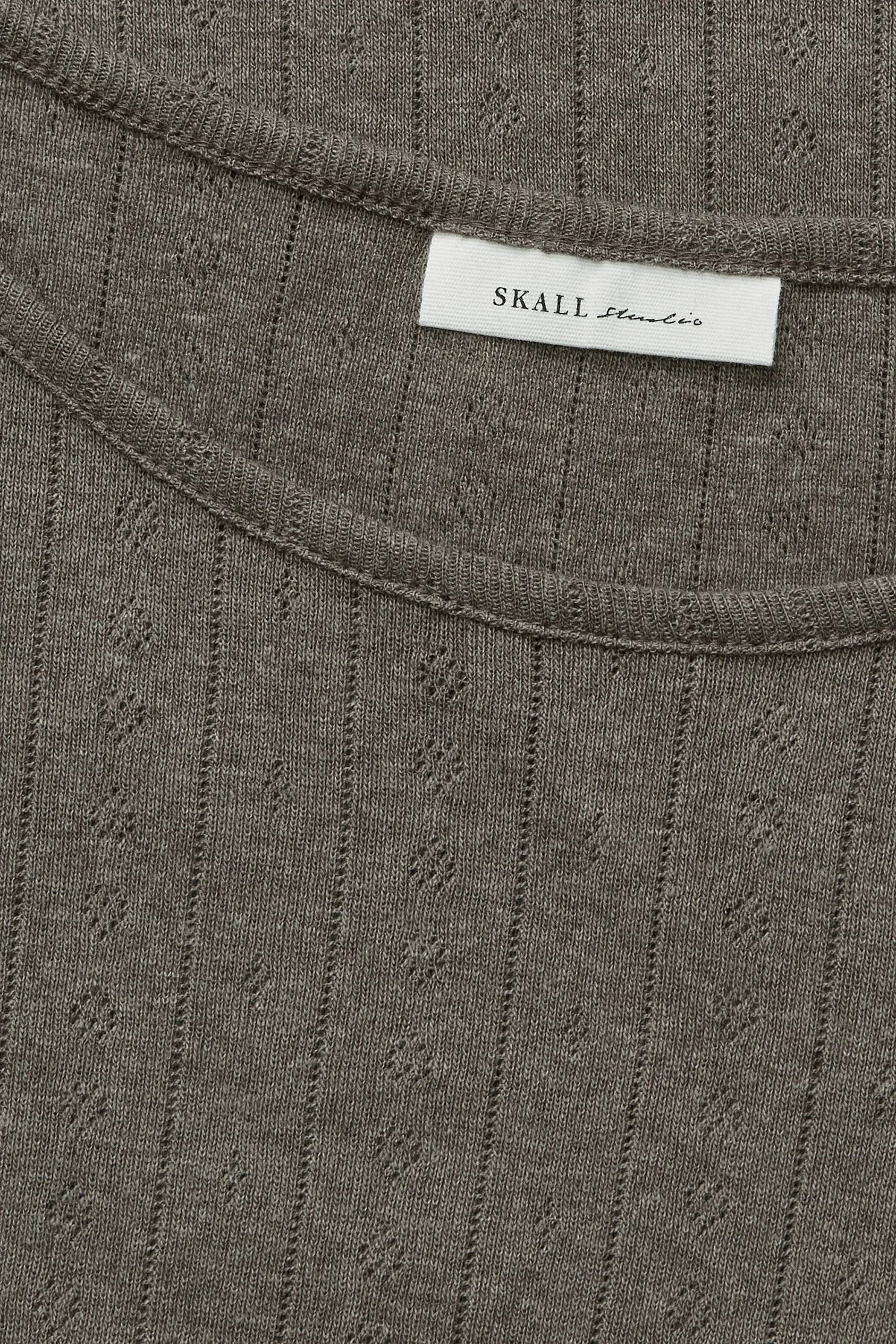 Edie blouse - Brown mélange sold by Skall Studio product image thumbnail 5