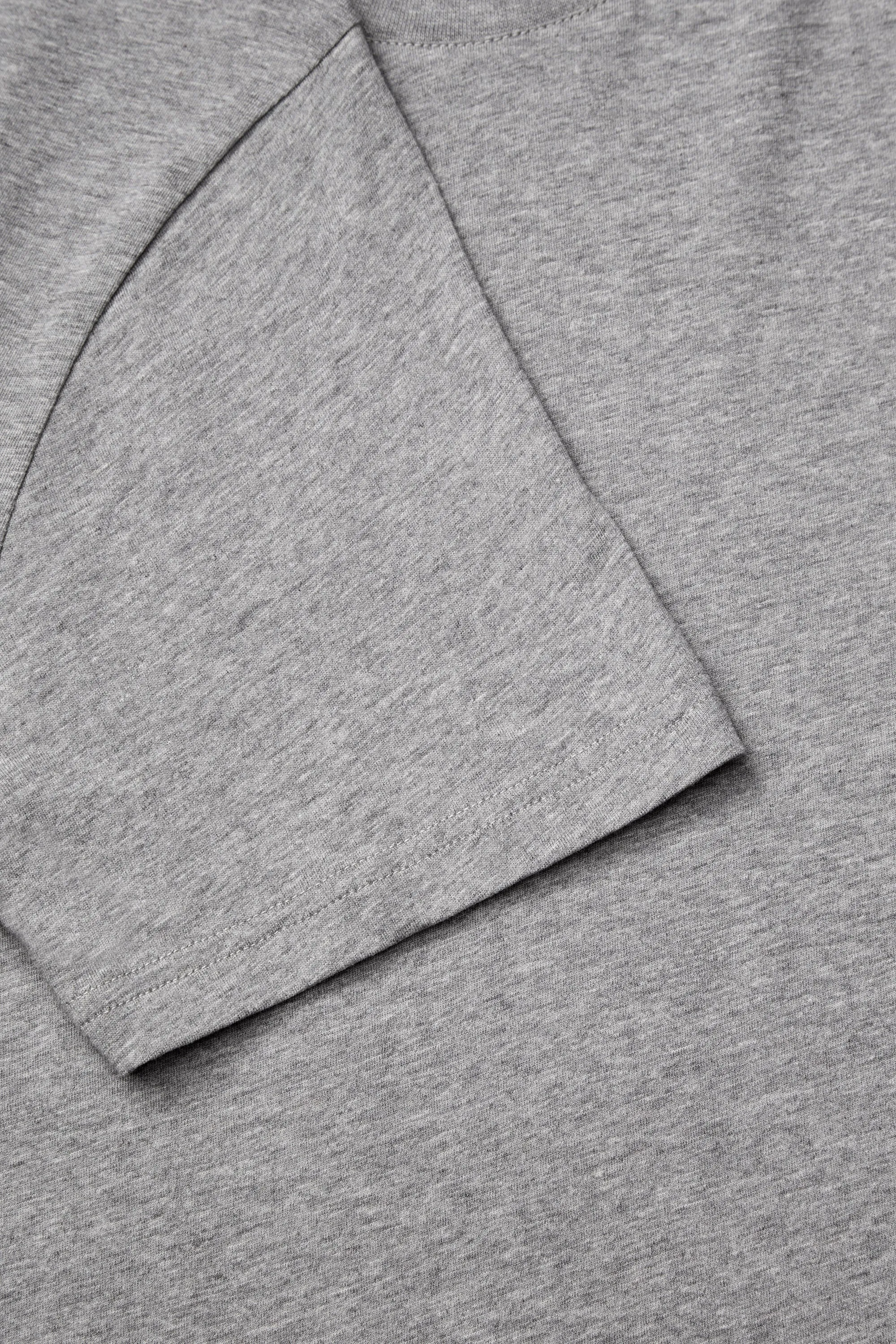 Andy tee - Mid grey mélange sold by Skall Studio product image thumbnail 5