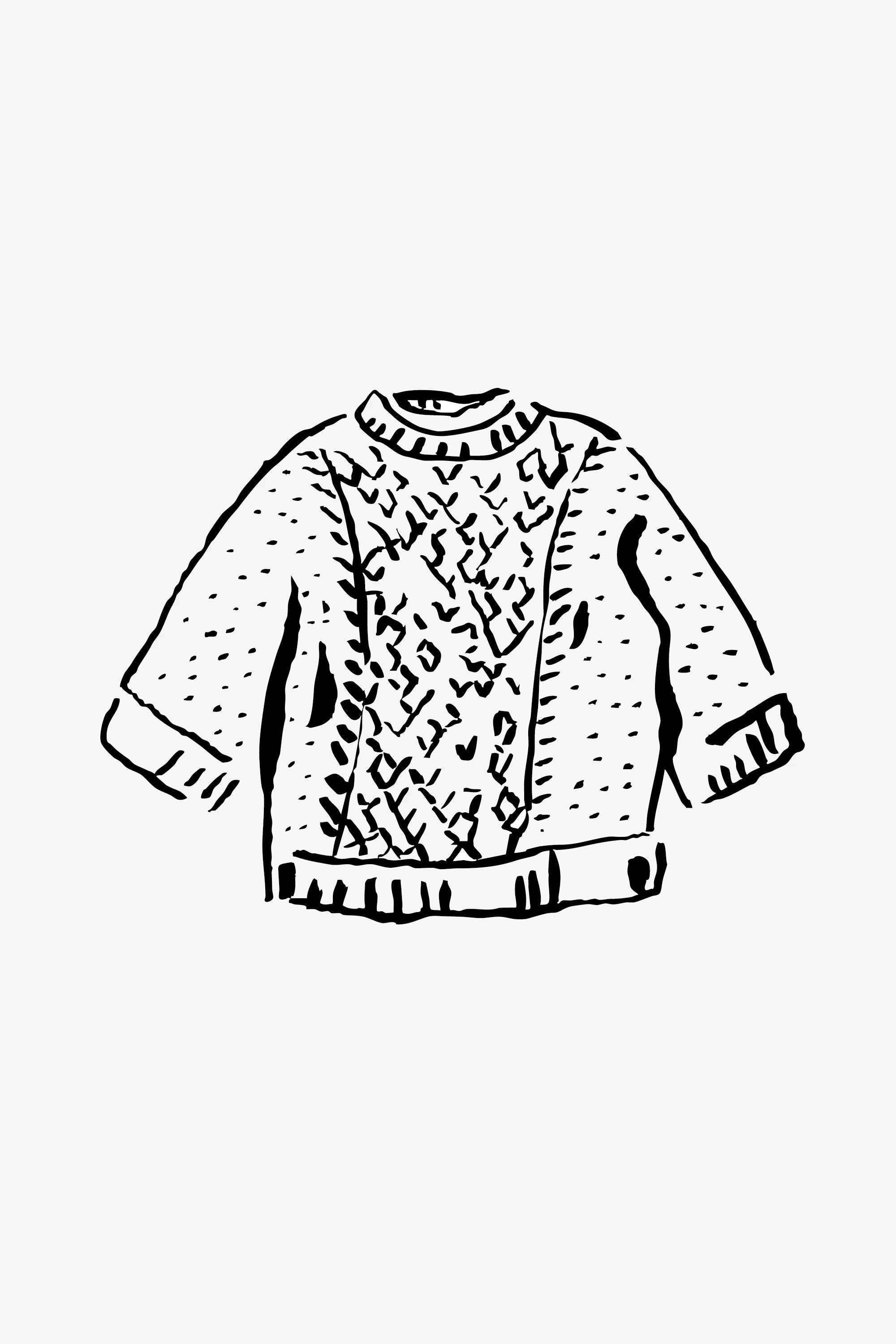 Oda Knit Knitting Pattern sold by Skall Studio