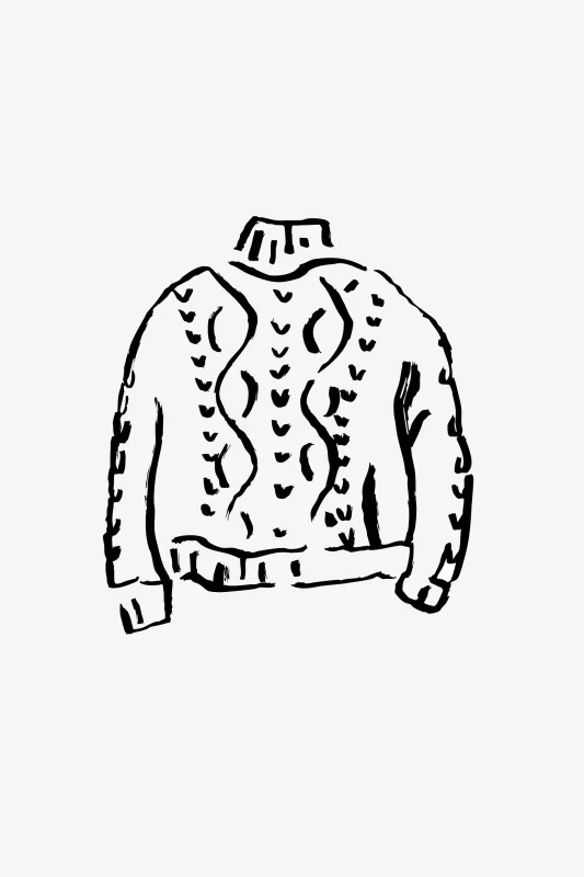 Magda Knit Knitting Pattern made by Skall Studio