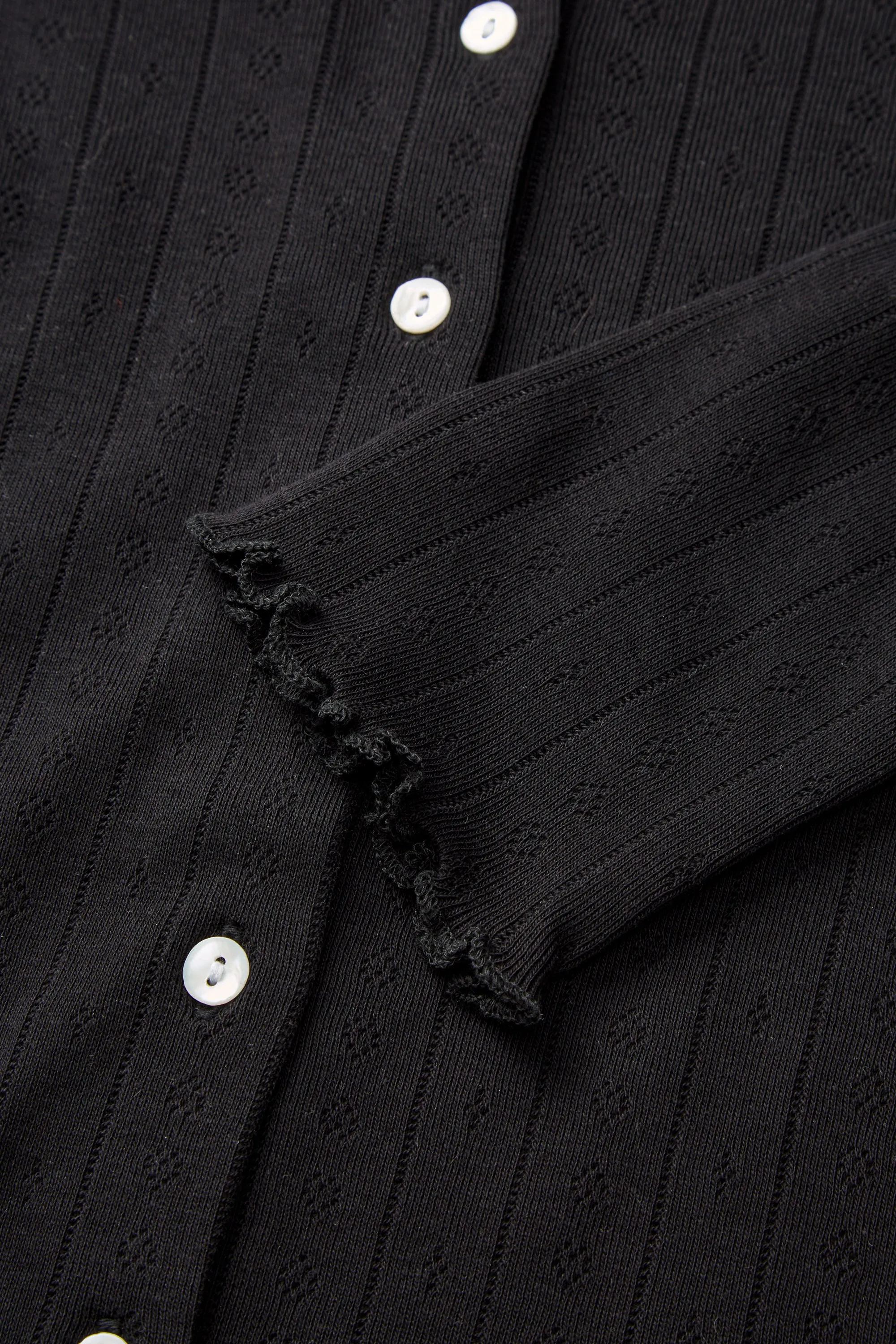 Edie cardigan - Black sold by Skall Studio product image thumbnail 4