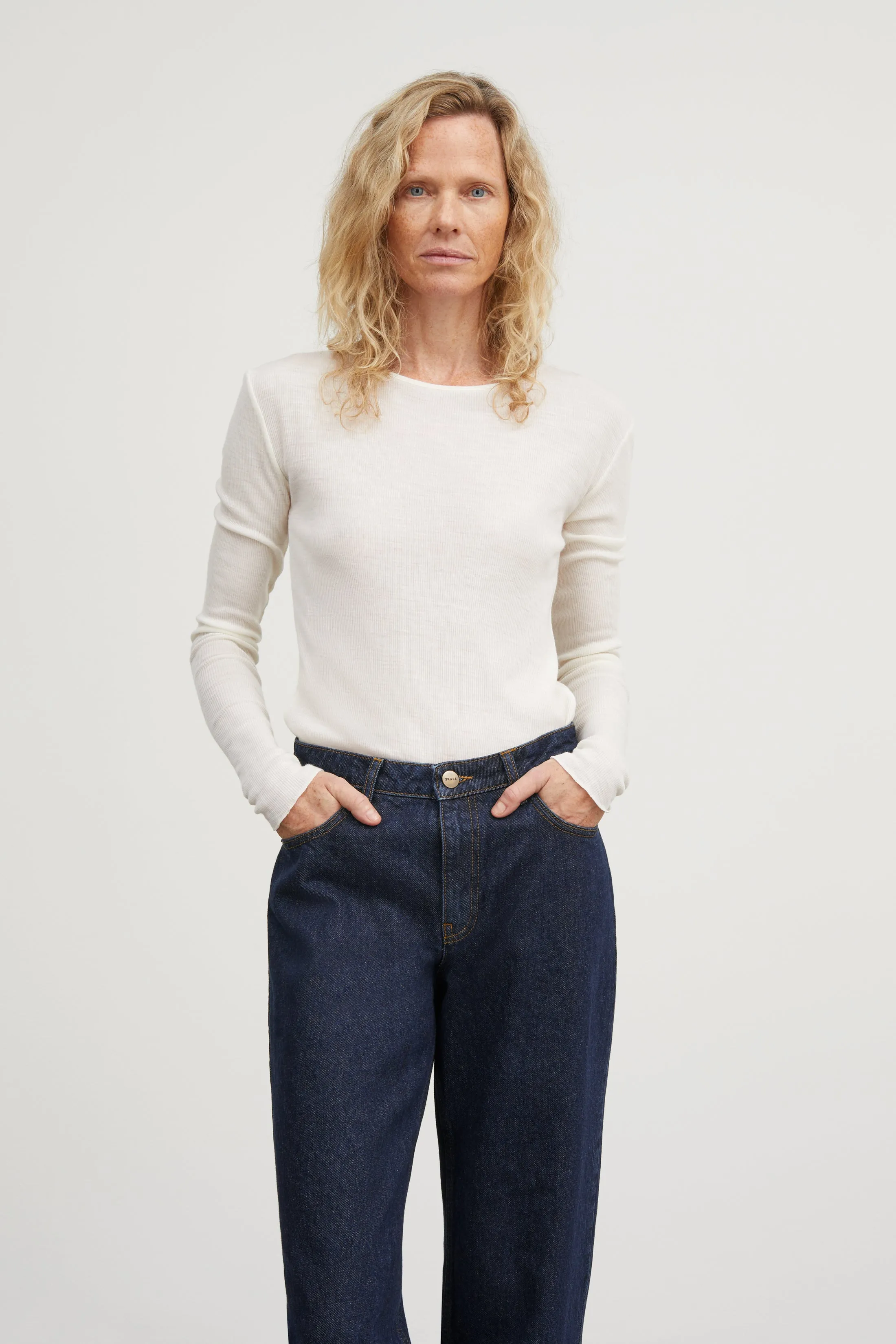 Amy Blouse - Off white sold by Skall Studio product image thumbnail 2