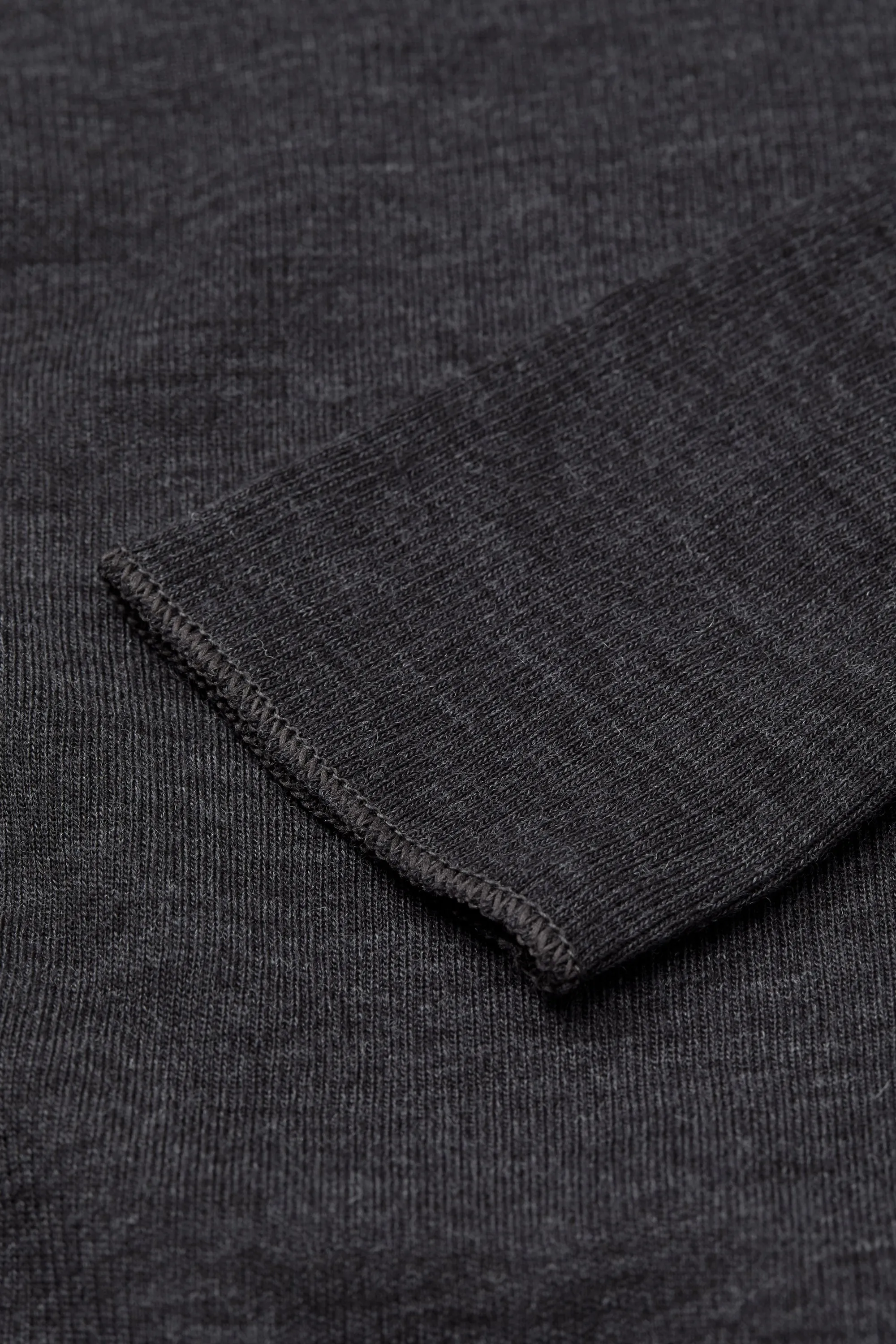 Amy Blouse - Dark Grey Melange sold by Skall Studio product image thumbnail 4