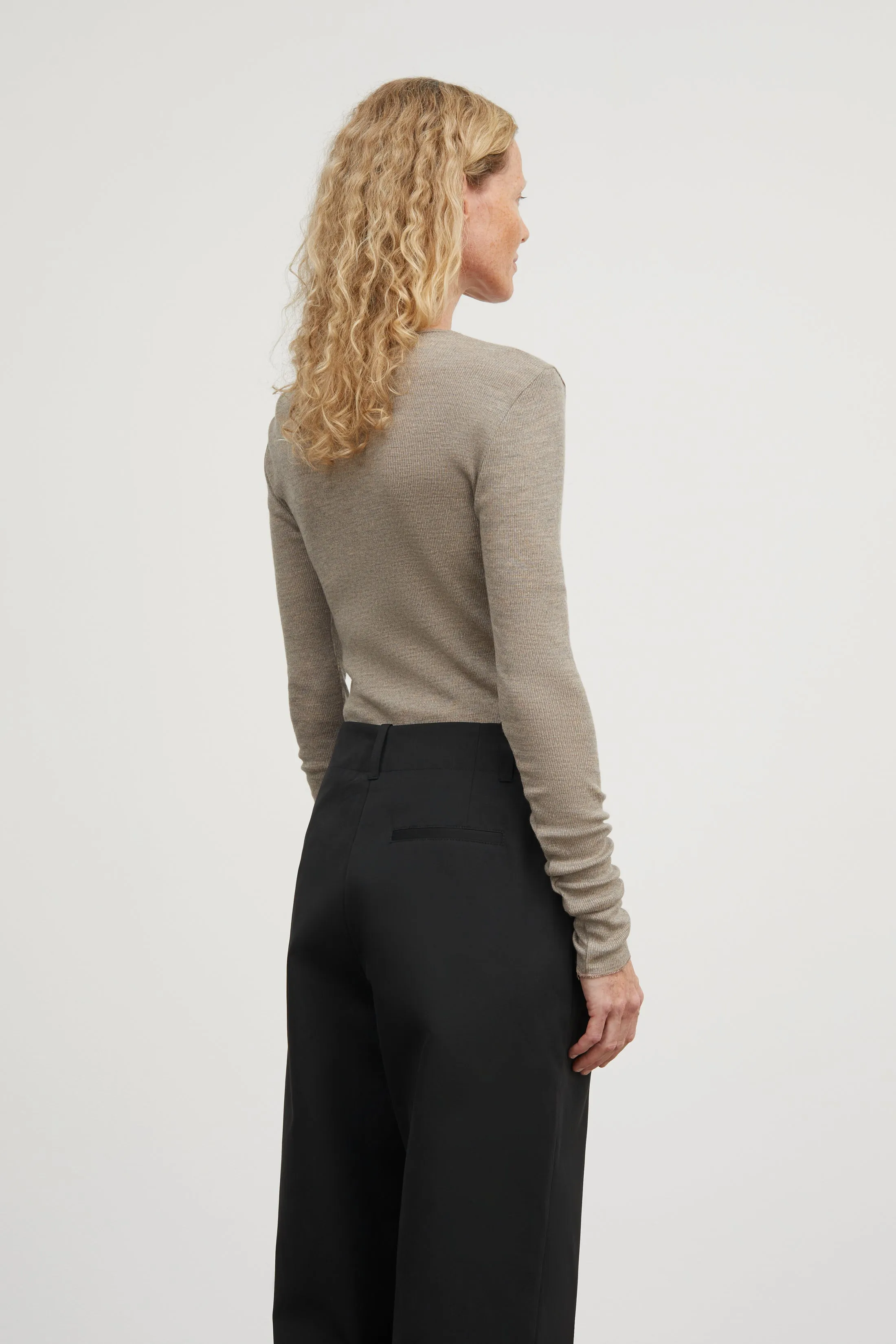 Amy Blouse - Brown sold by Skall Studio product image thumbnail 3