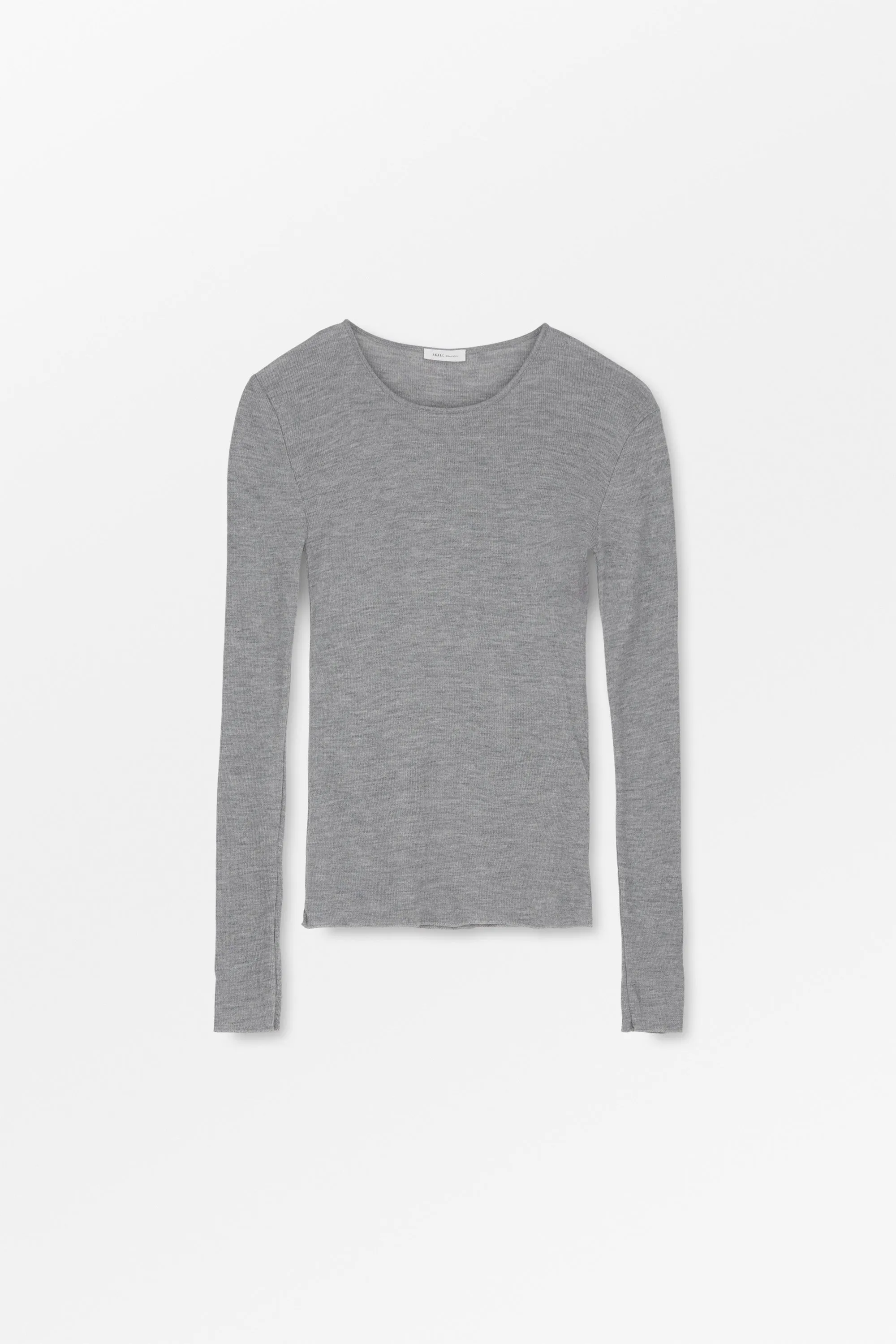 Amy Blouse - Grey melange sold by Skall Studio