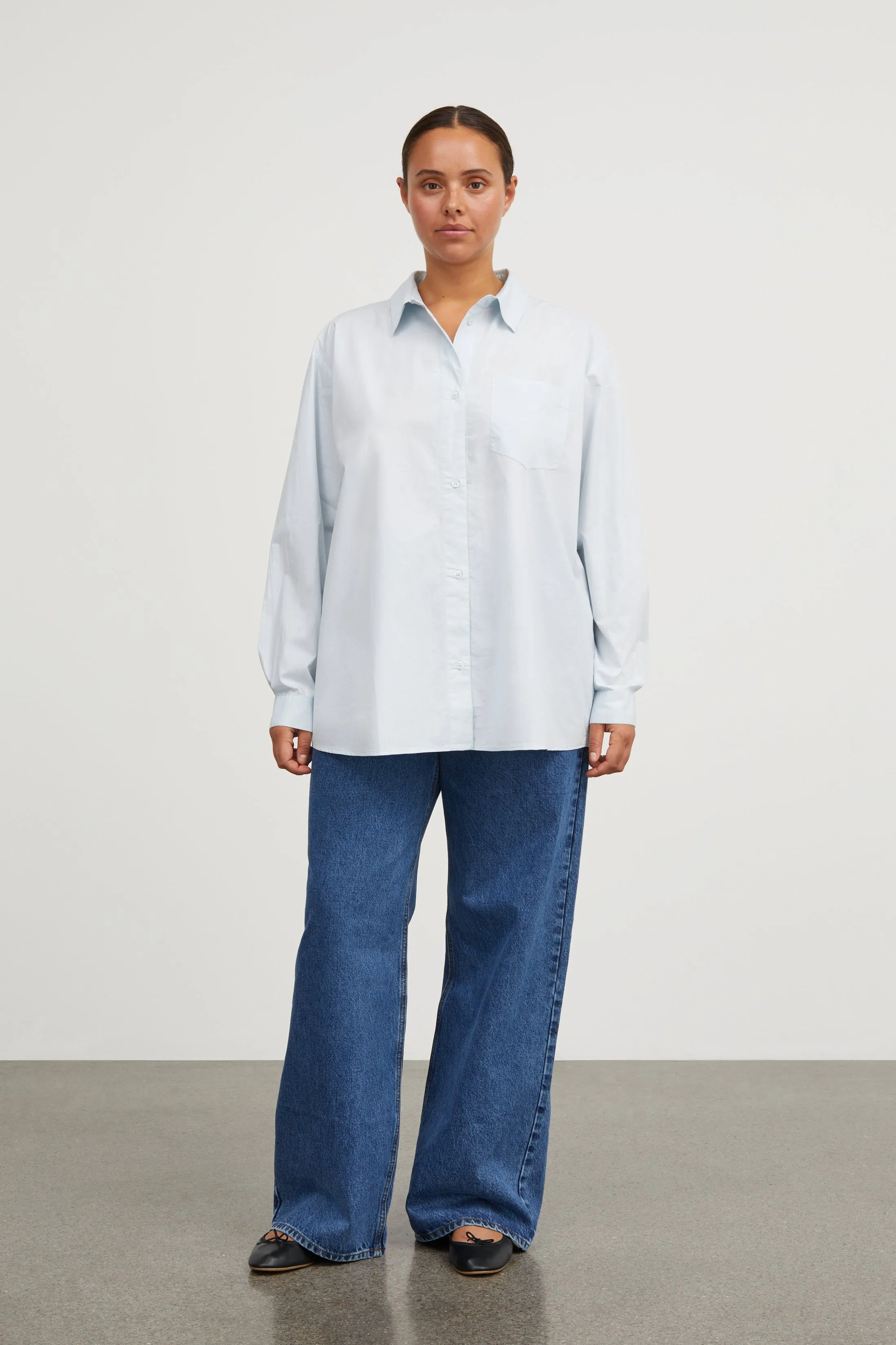 Edgar Shirt - Light Blue sold by Skall Studio product image thumbnail 3