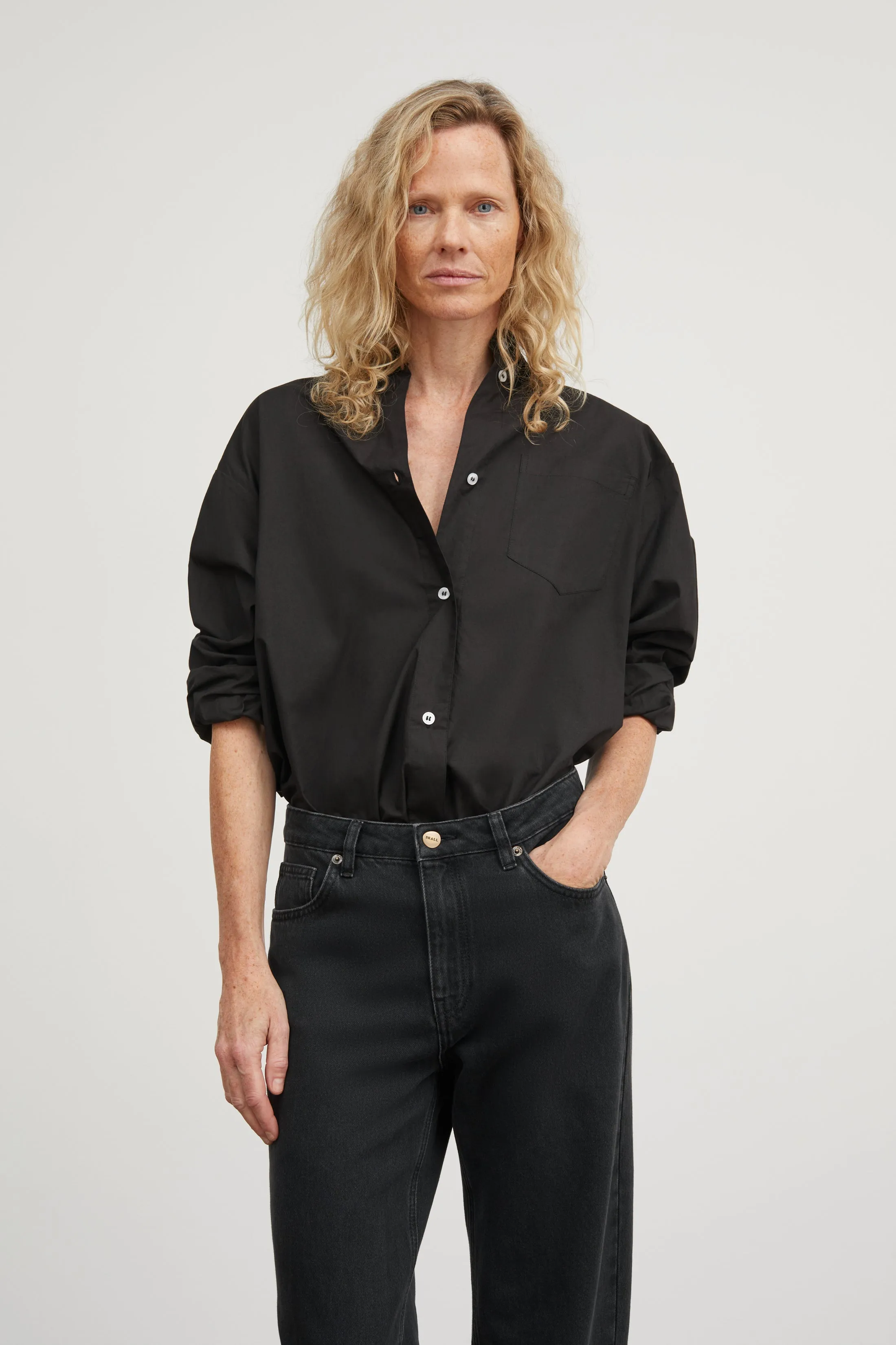 Edgar Shirt - Black sold by Skall Studio product image thumbnail 2