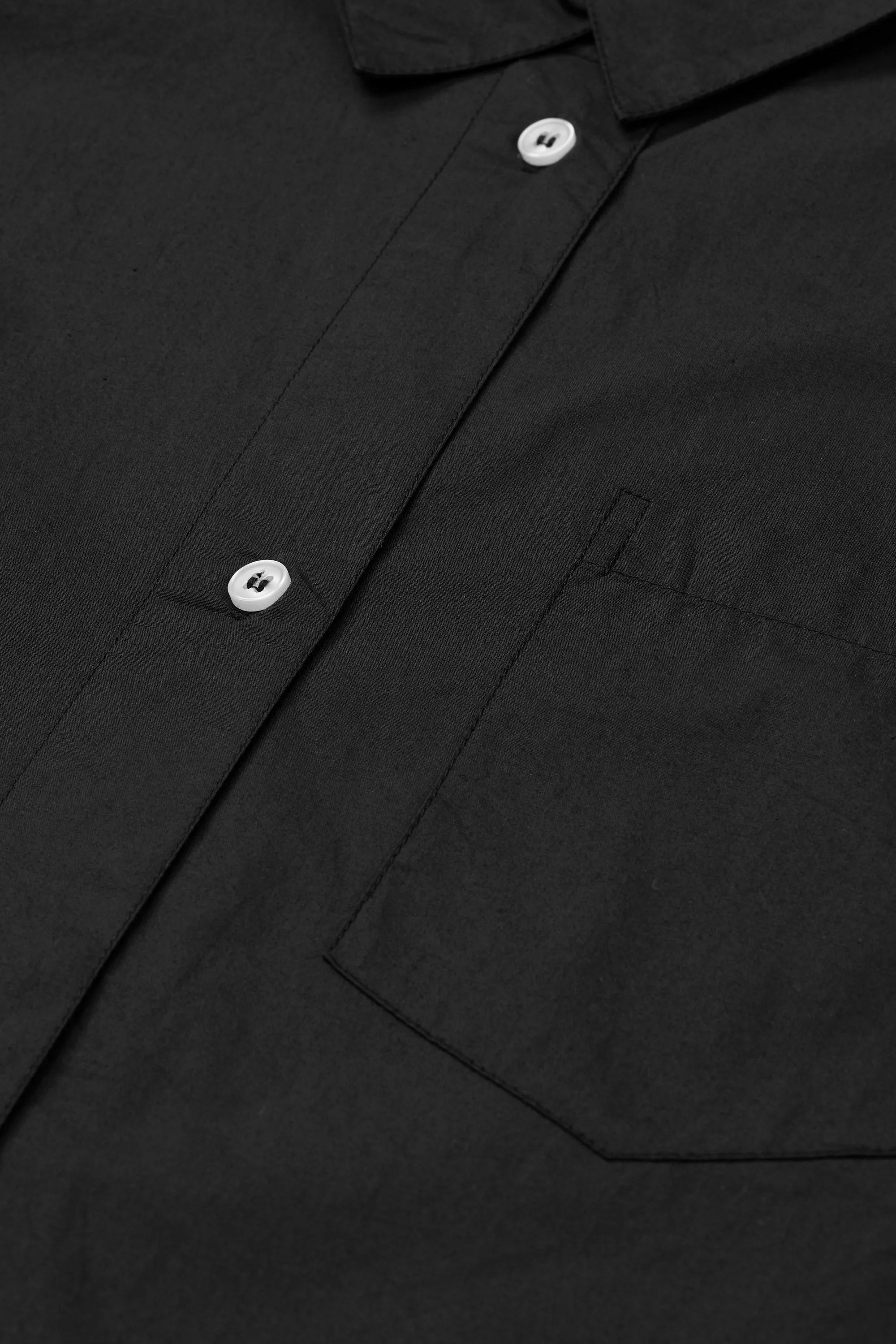Edgar Shirt - Black sold by Skall Studio product image thumbnail 5