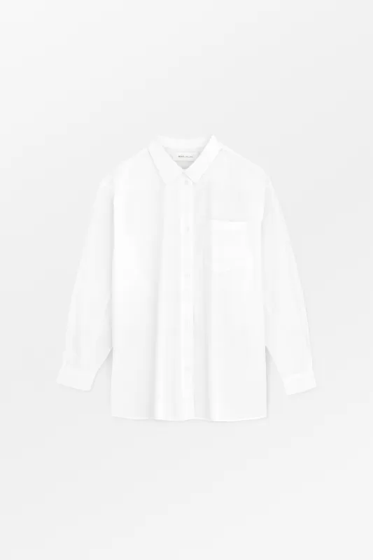 Edgar Shirt - Optic white made by Skall Studio