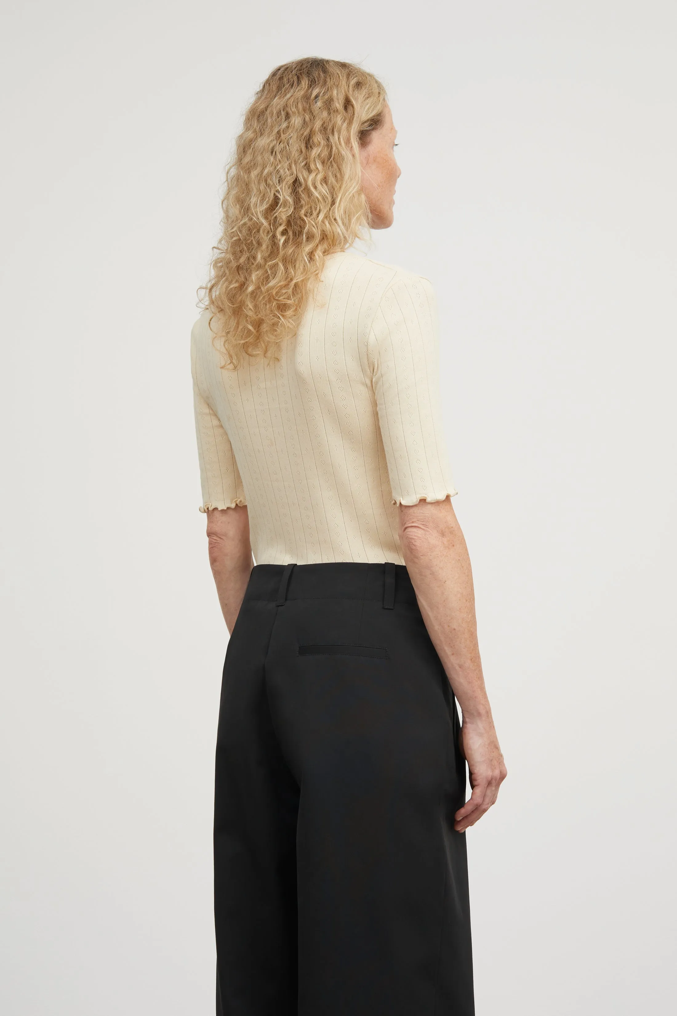 Edie tee - Light beige sold by Skall Studio product image thumbnail 3
