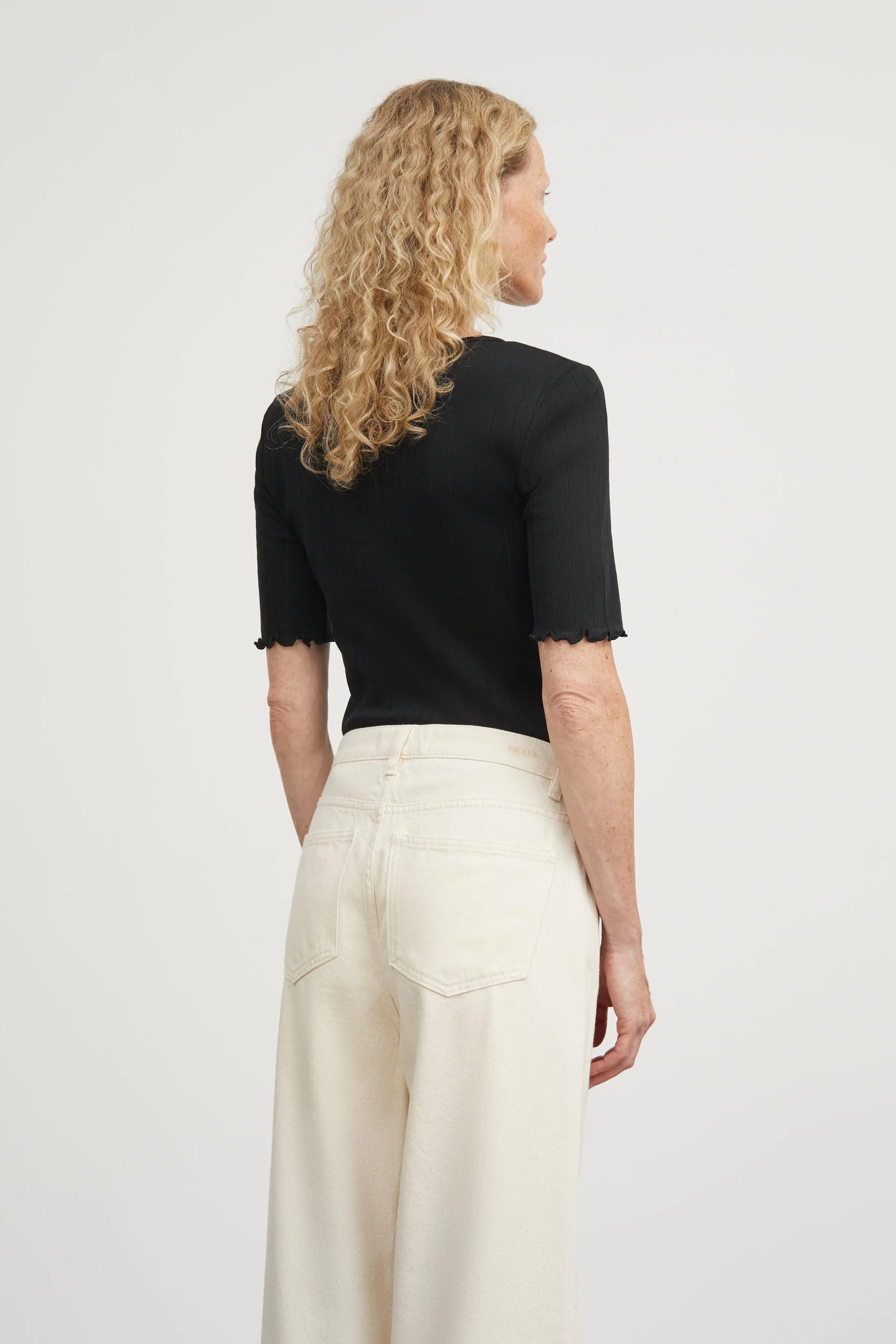 Edie tee - Black sold by Skall Studio product image thumbnail 3