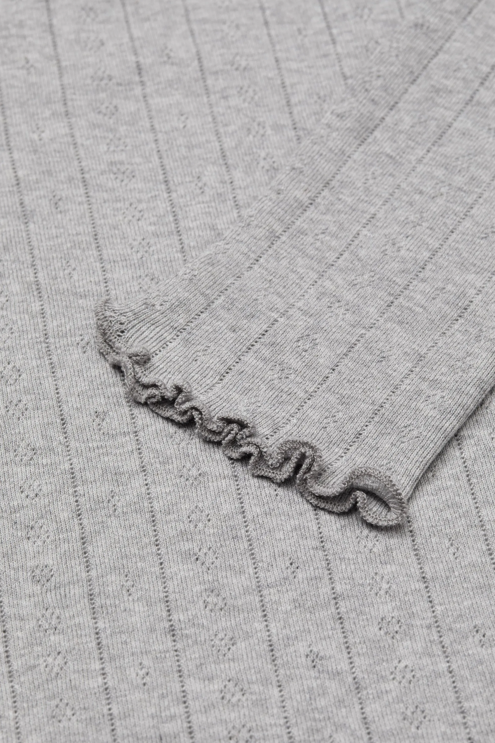 Edie blouse - Grey melange sold by Skall Studio product image thumbnail 4