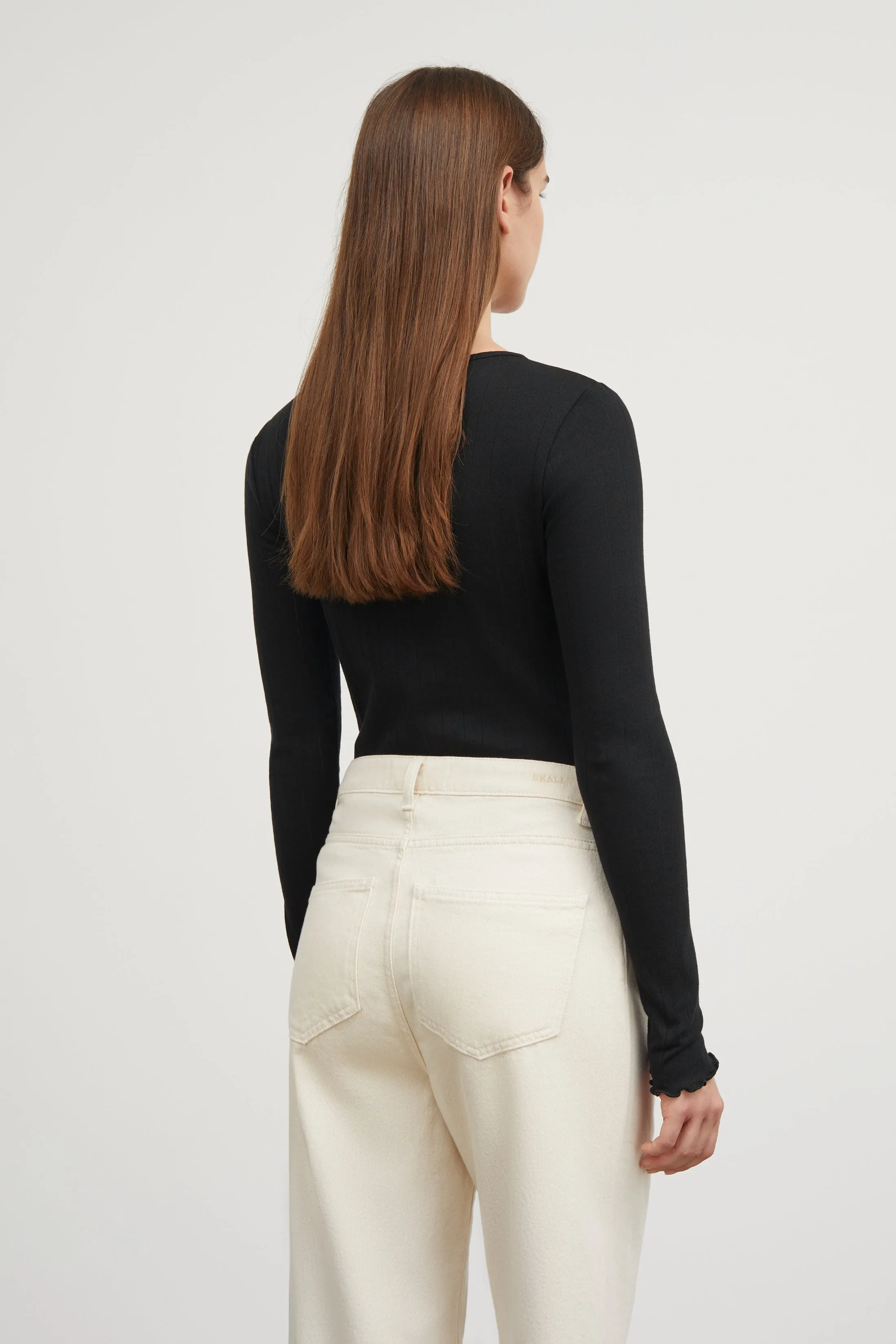 Edie blouse - Black sold by Skall Studio product image thumbnail 3