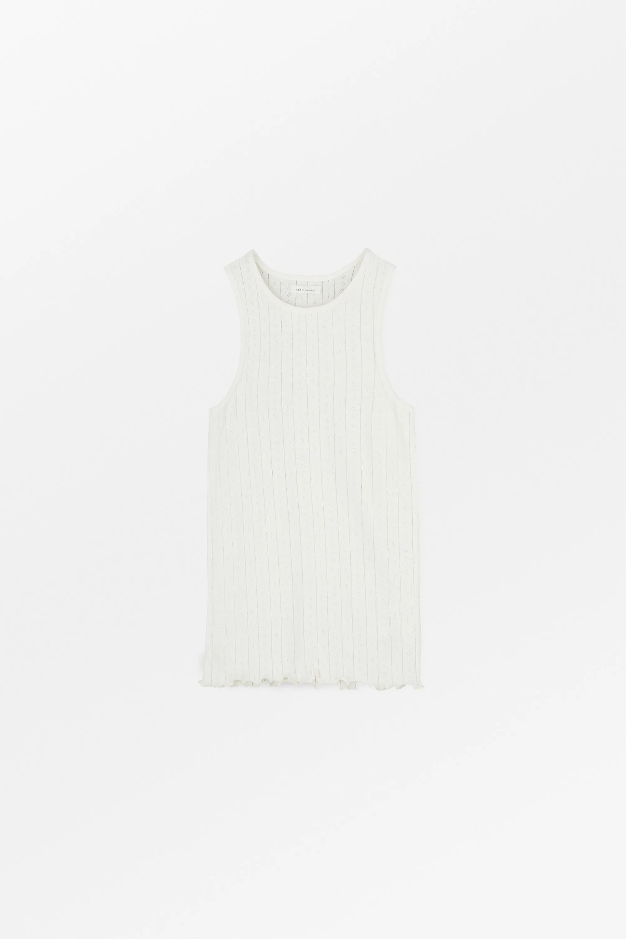 Edie tank top - Off white sold by Skall Studio